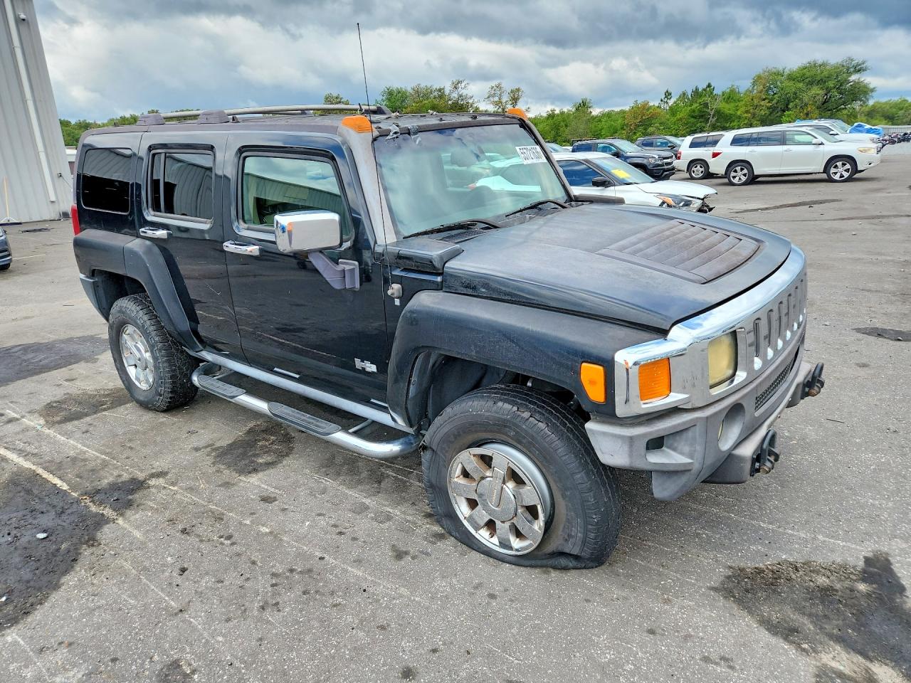 2006 Hummer H3 Black vin: 5GTDN136368237657
