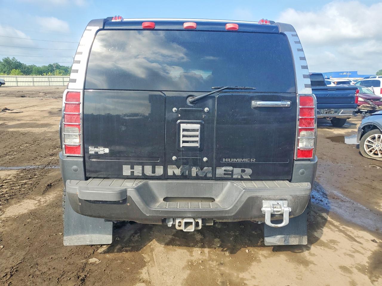 2006 Hummer H3 Черный vin: 5GTDN136368284137