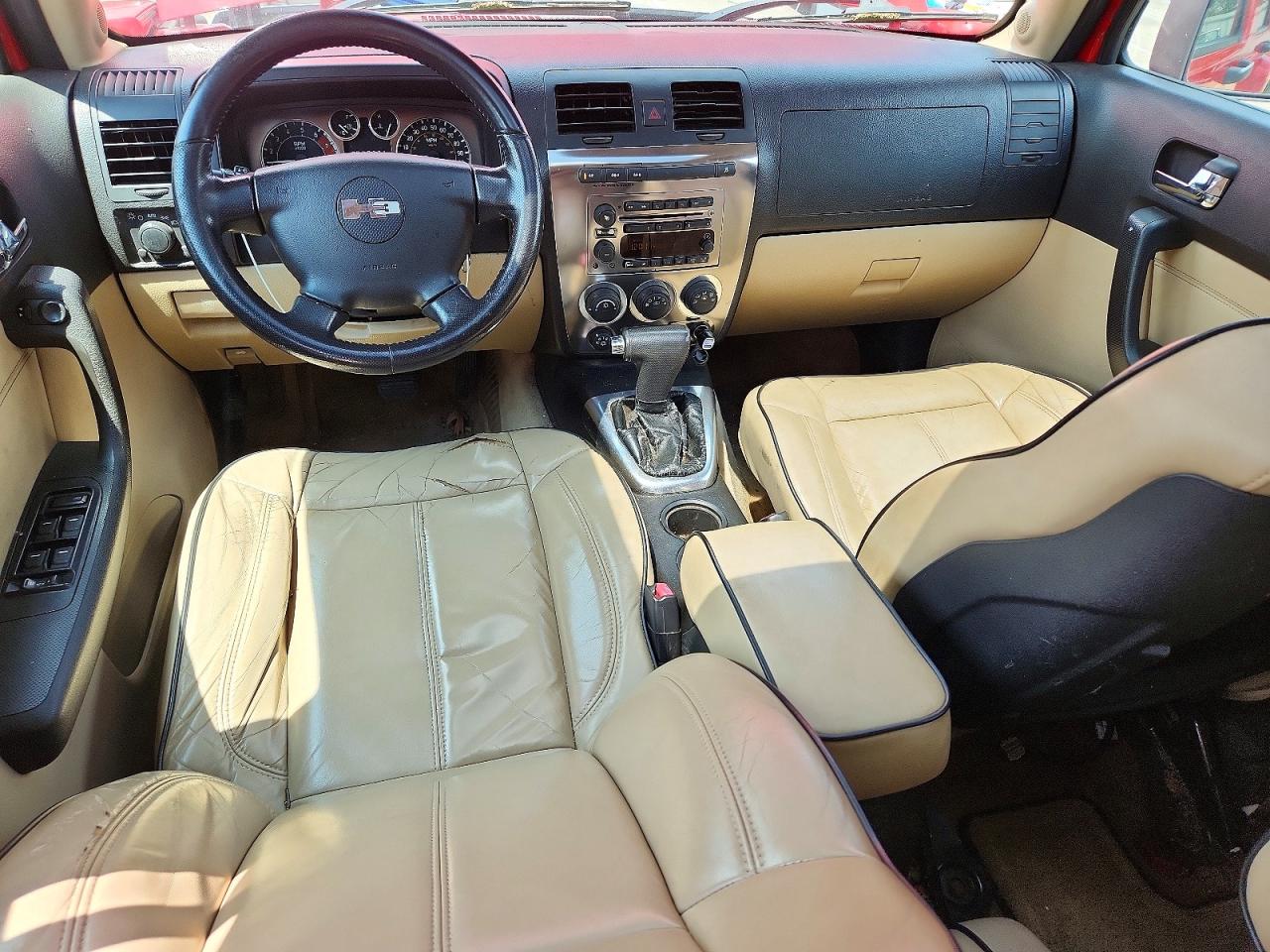 2006 Hummer H3 Red vin: 5GTDN136468104549