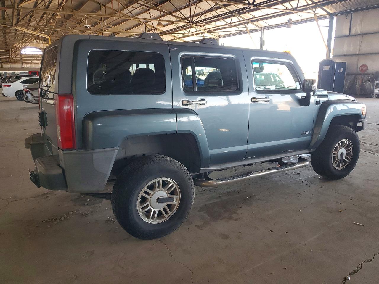 2006 Hummer H3 Teal vin: 5GTDN136468168560