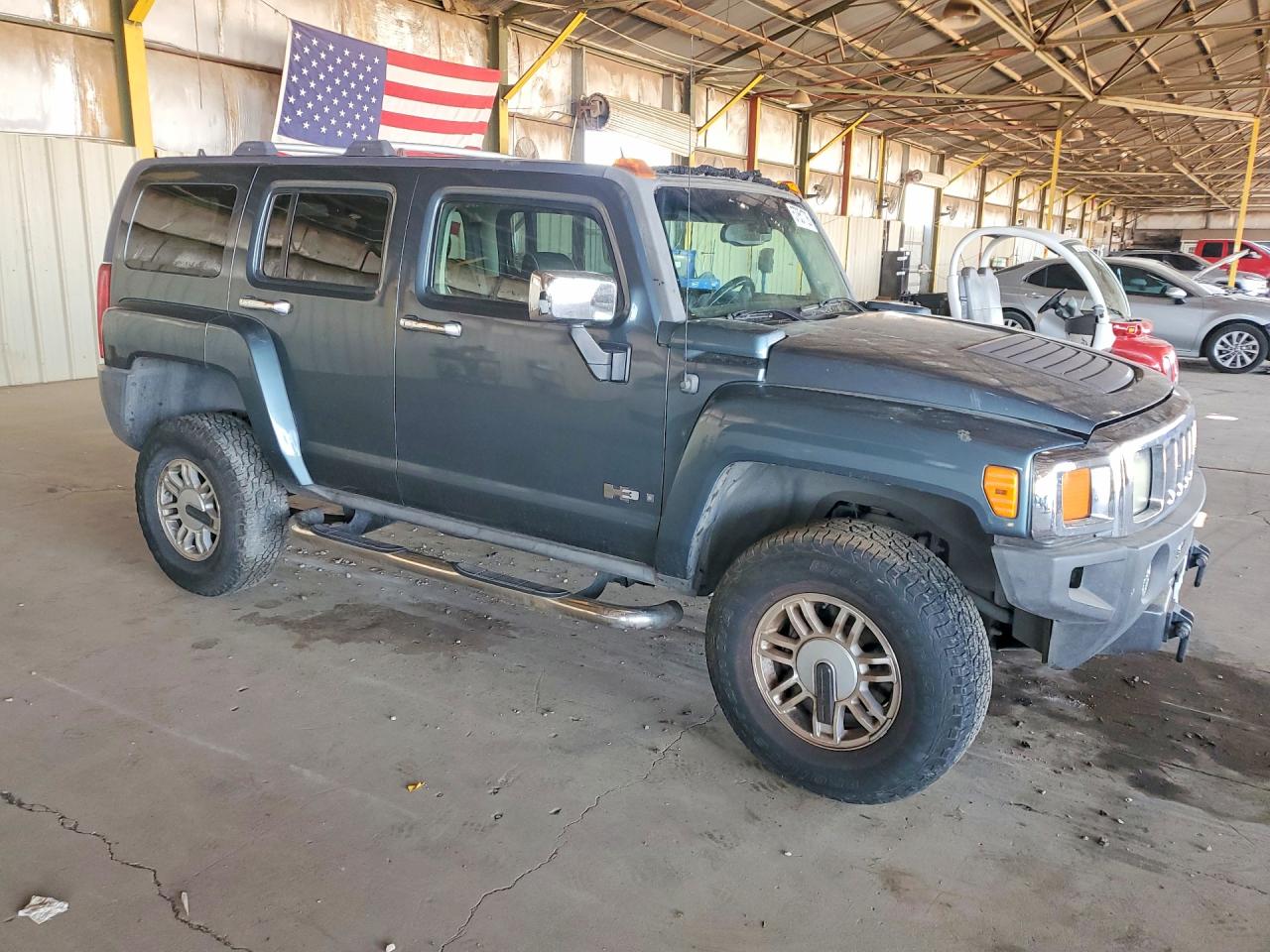 2006 Hummer H3 Teal vin: 5GTDN136468168560
