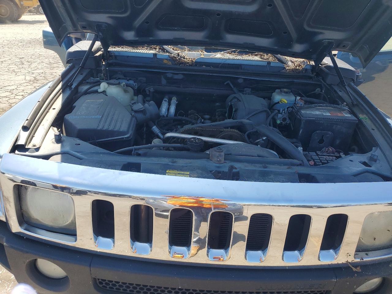 2006 Hummer H3 Blue vin: 5GTDN136468173189