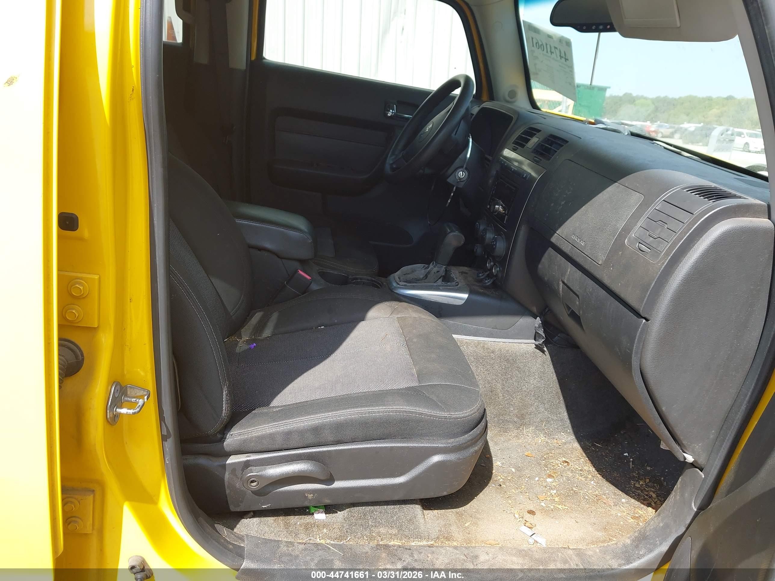 2006 Hummer H3 Suv   Yellow vin: 5GTDN136468237537