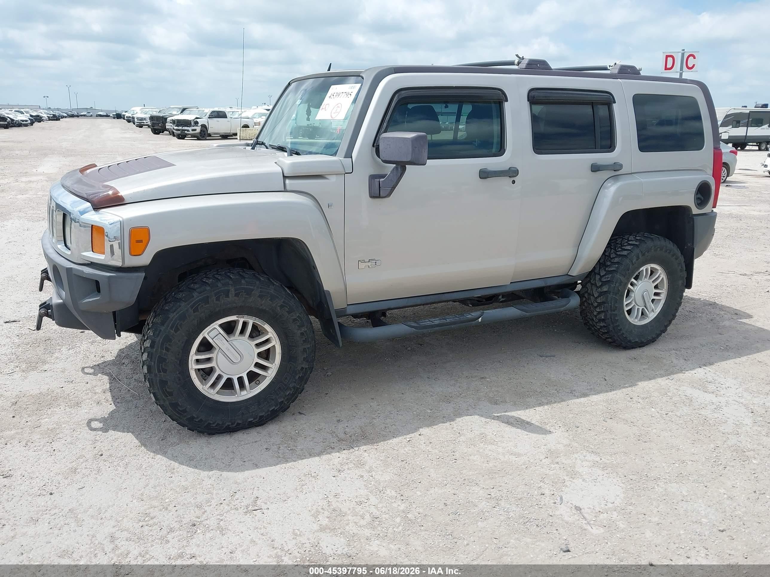 2006 Hummer H3 Suv   Silver vin: 5GTDN136468297303