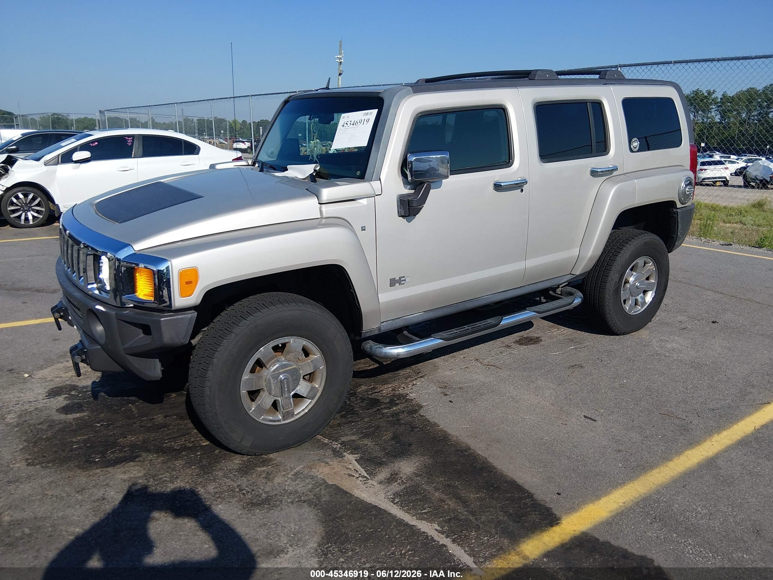 2006 Hummer H3 Suv   Tan vin: 5GTDN136468303939