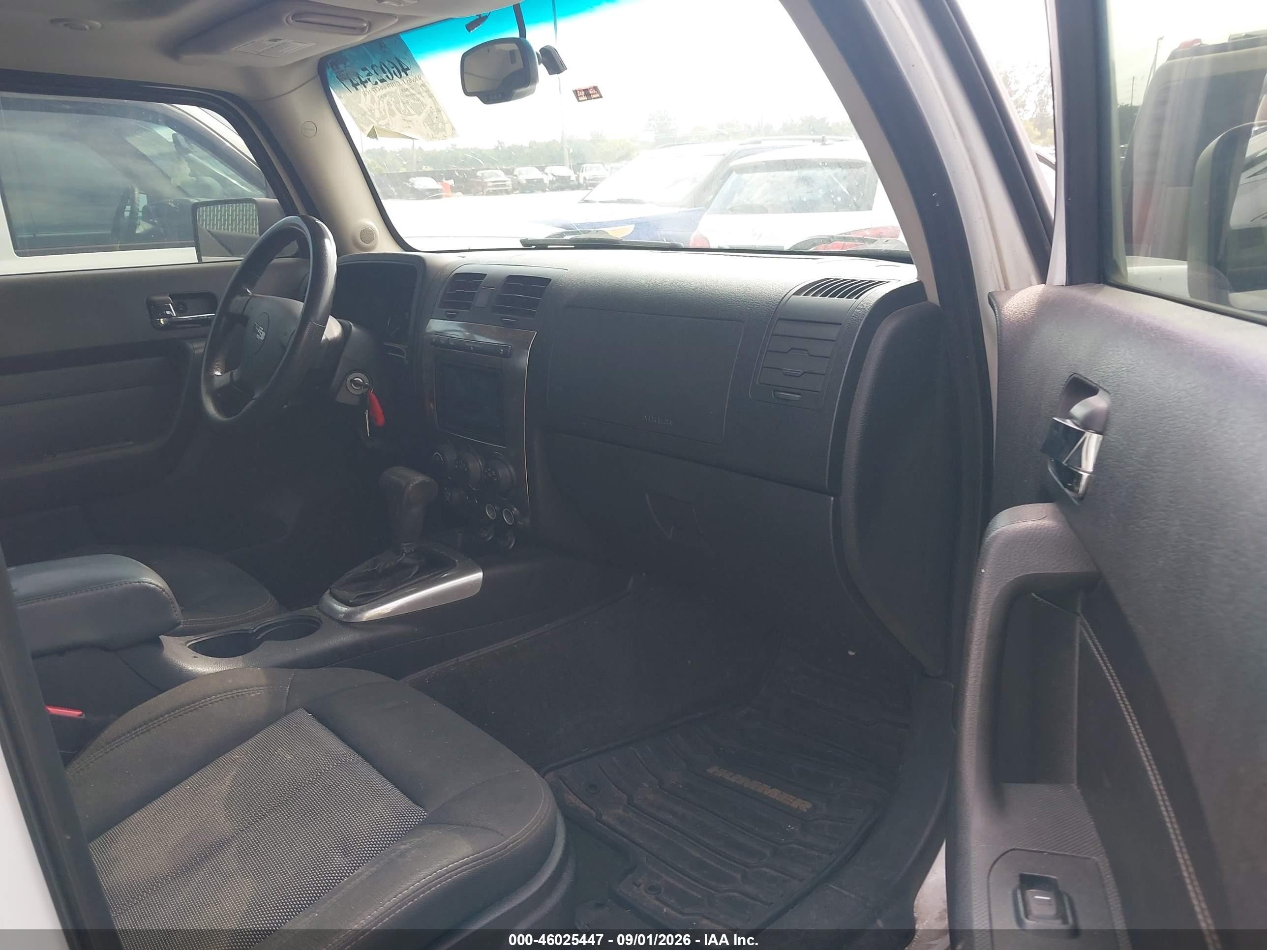 2006 Hummer H3 Suv   White vin: 5GTDN136468324659