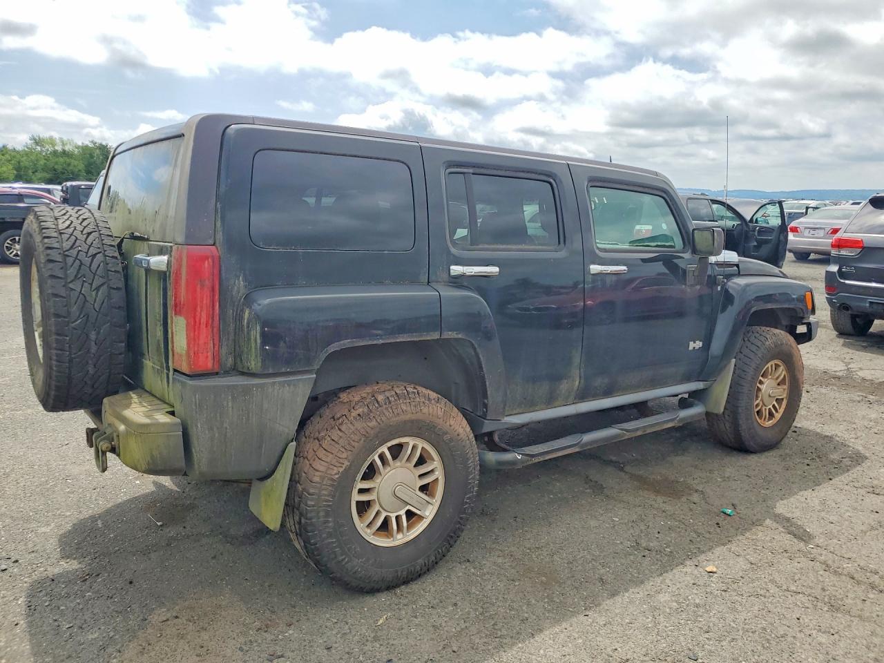 2006 Hummer H3 Black vin: 5GTDN136468329182