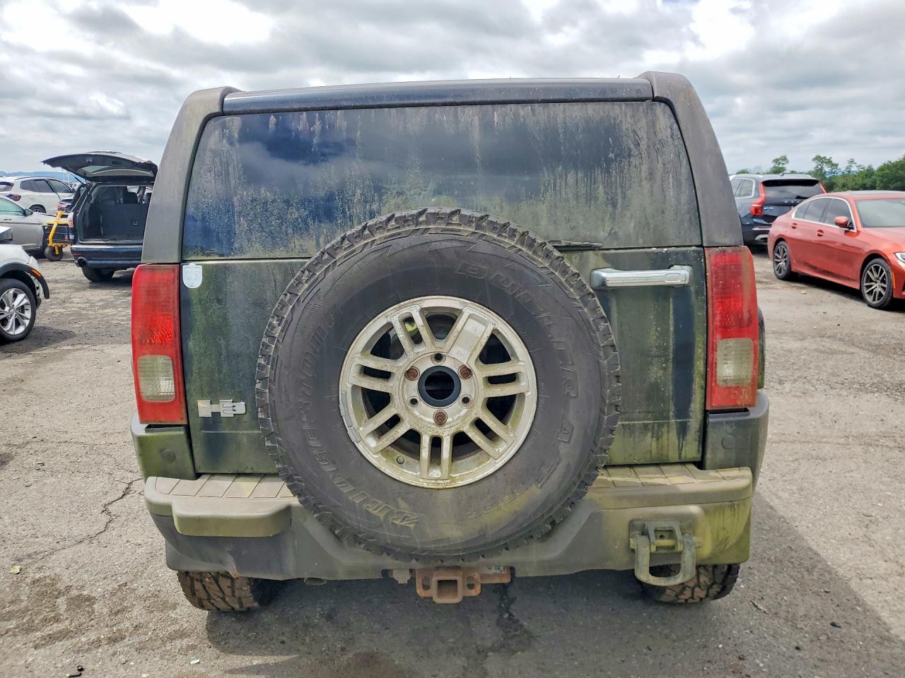 2006 Hummer H3 Black vin: 5GTDN136468329182