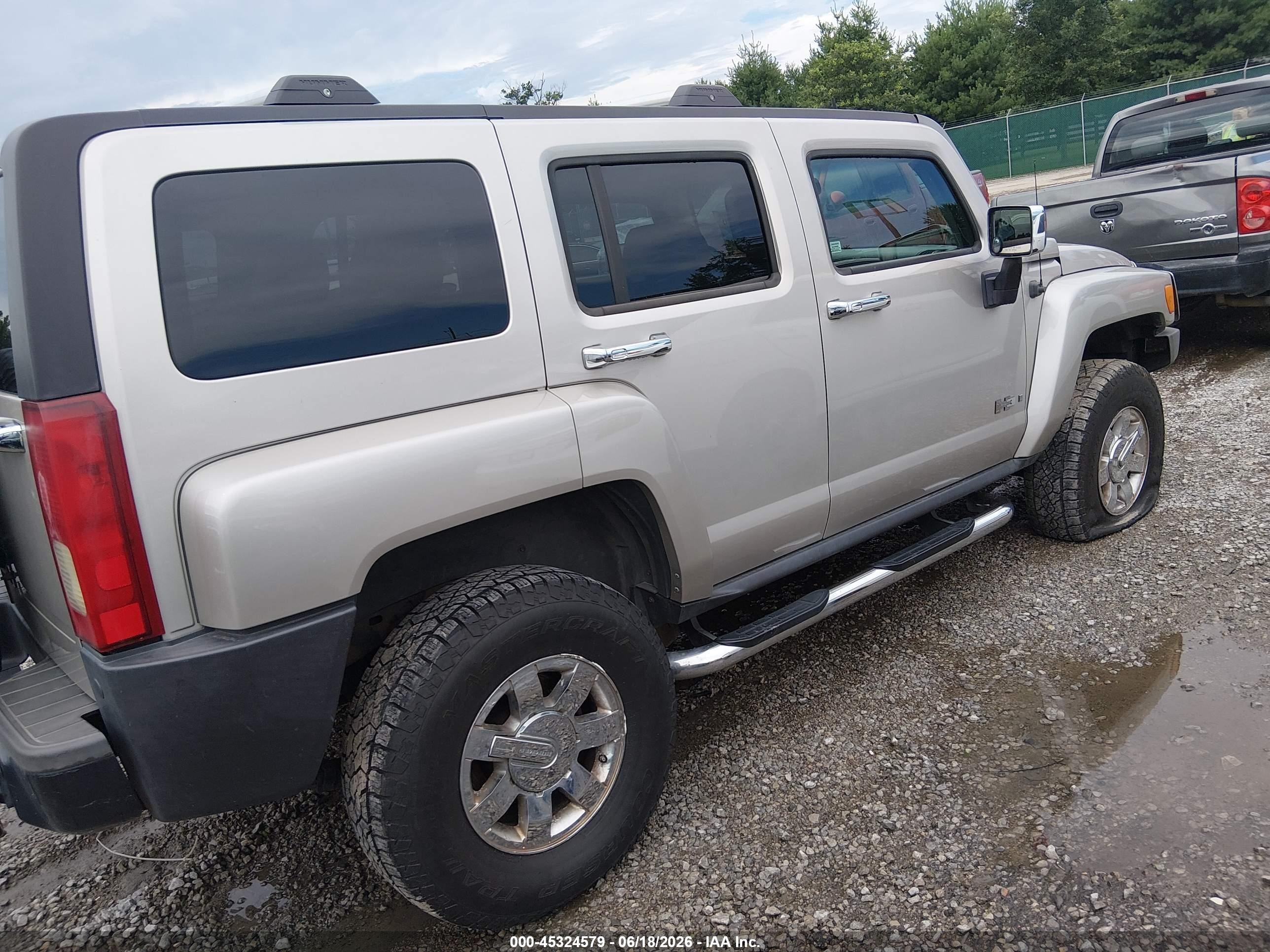 2006 Hummer H3 Suv   Tan vin: 5GTDN136568108285