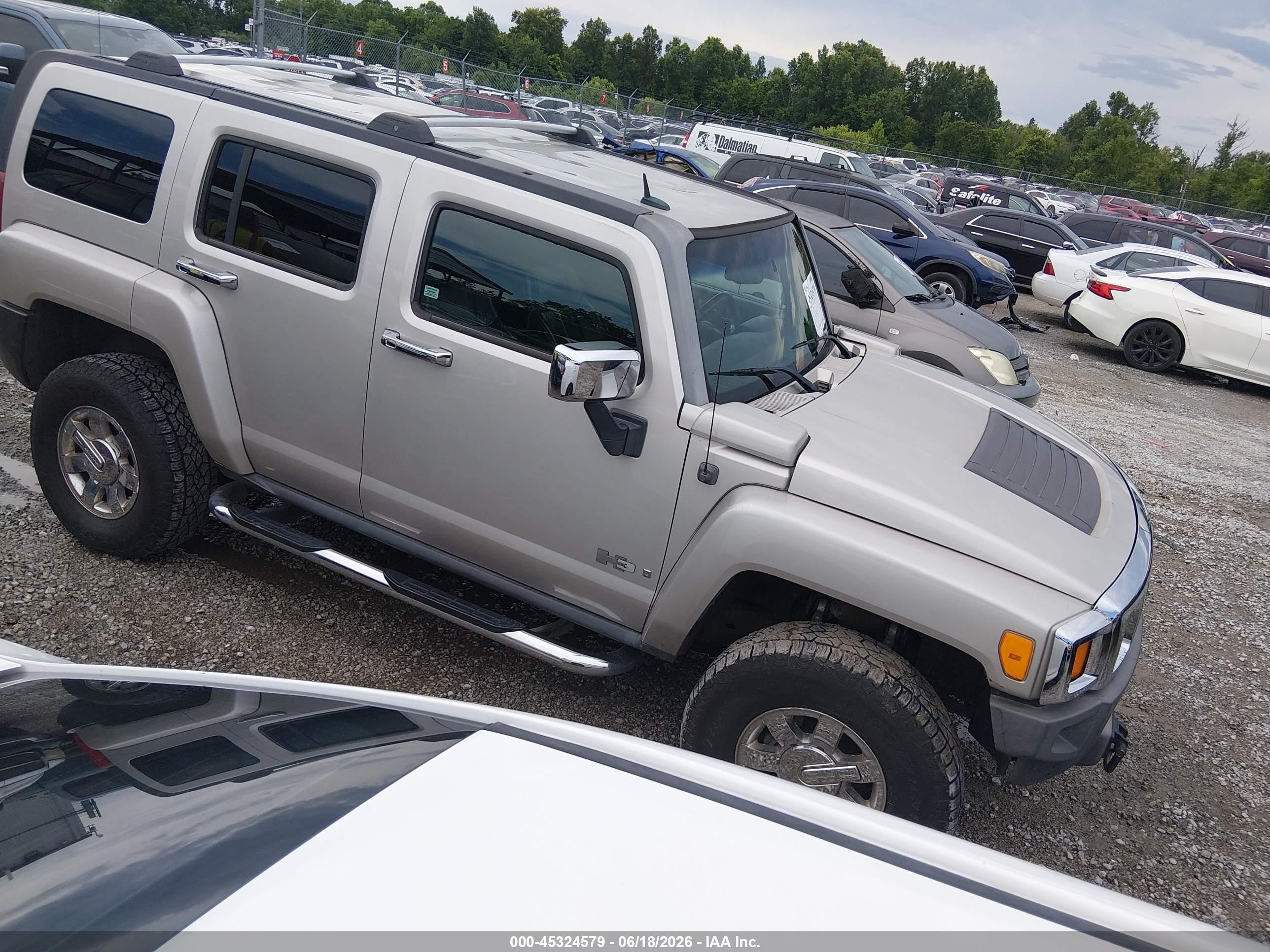2006 Hummer H3 Suv   Tan vin: 5GTDN136568108285