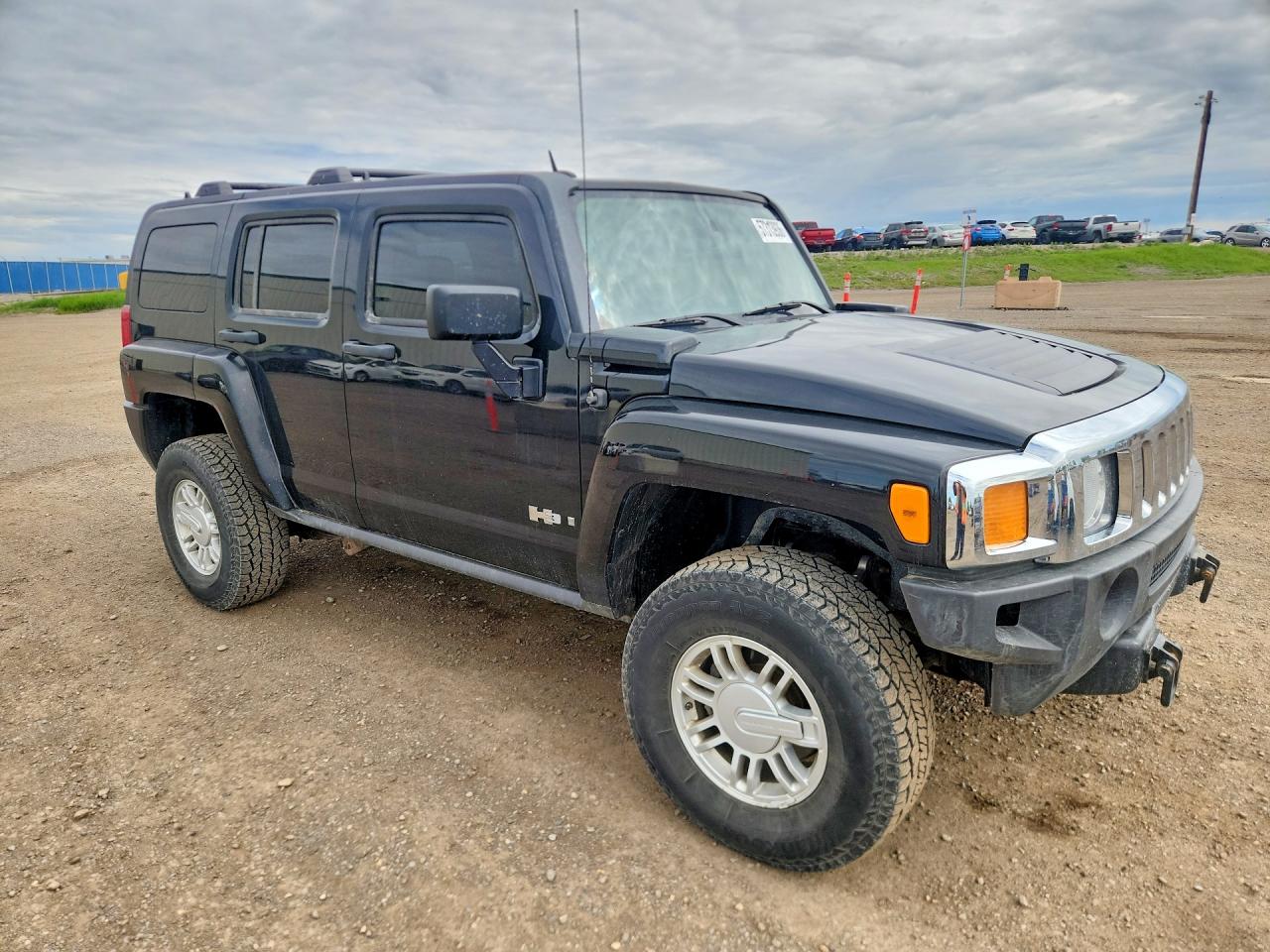 2006 Hummer H3 Black vin: 5GTDN136568118413