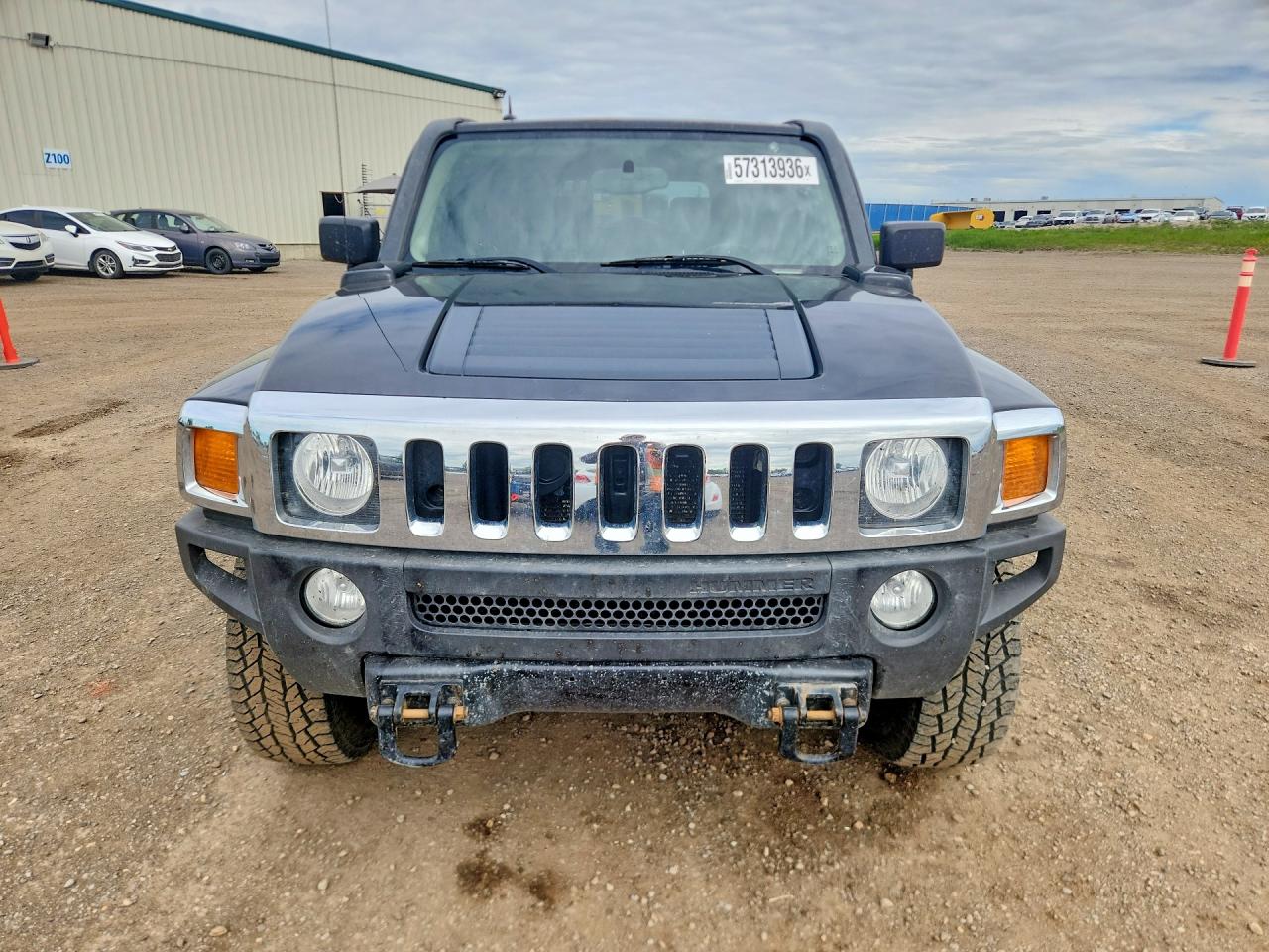 2006 Hummer H3 Black vin: 5GTDN136568118413