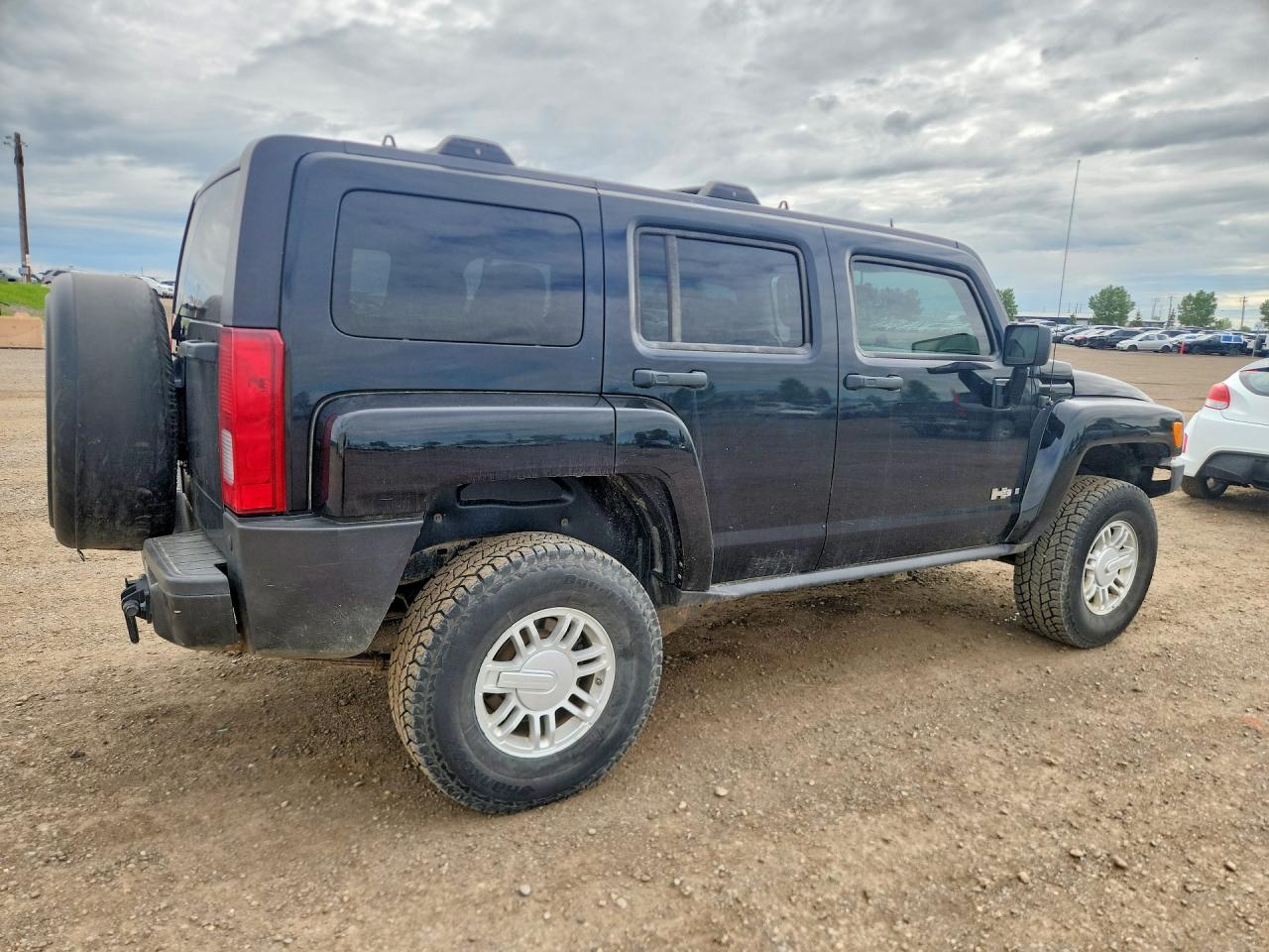 2006 Hummer H3 Black vin: 5GTDN136568118413