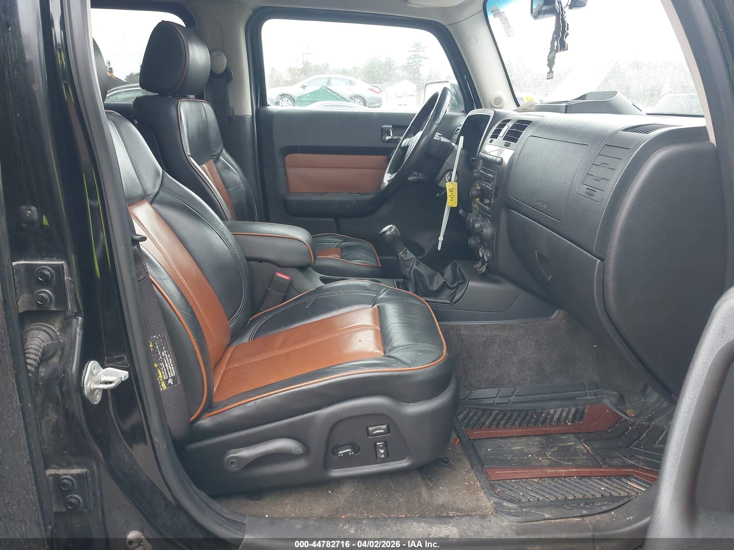 2006 Hummer H3 Suv   Black vin: 5GTDN136568162508