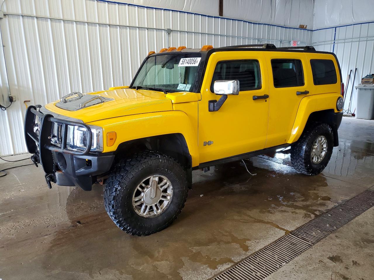 2006 Hummer H3 Yellow vin: 5GTDN136568273284