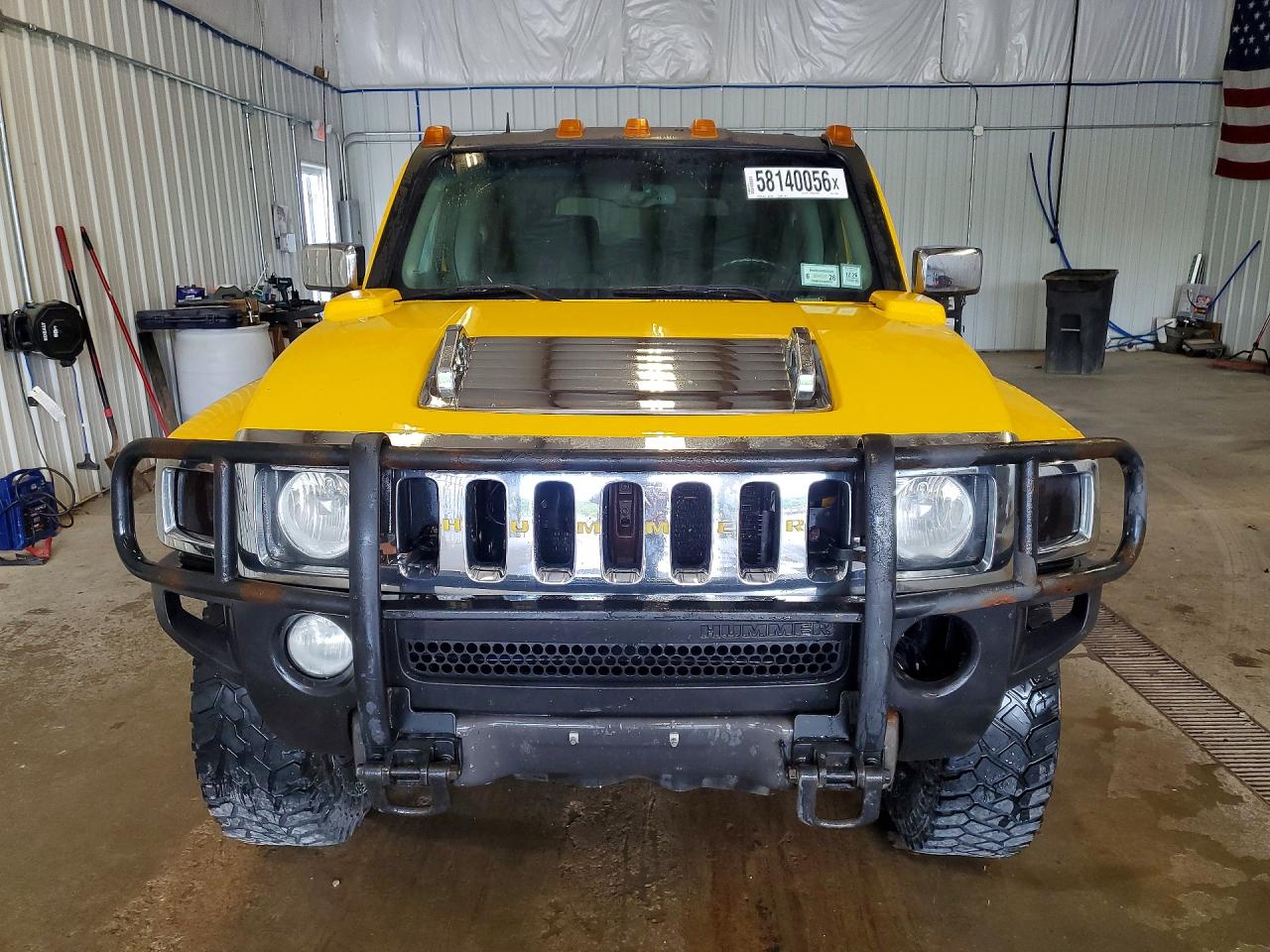 2006 Hummer H3 Yellow vin: 5GTDN136568273284