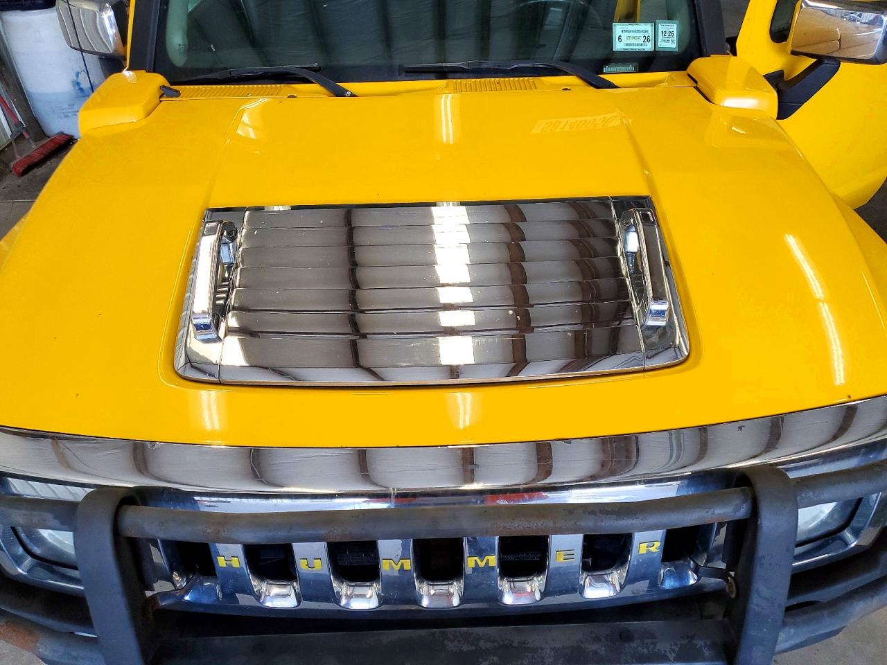 2006 Hummer H3 Yellow vin: 5GTDN136568273284