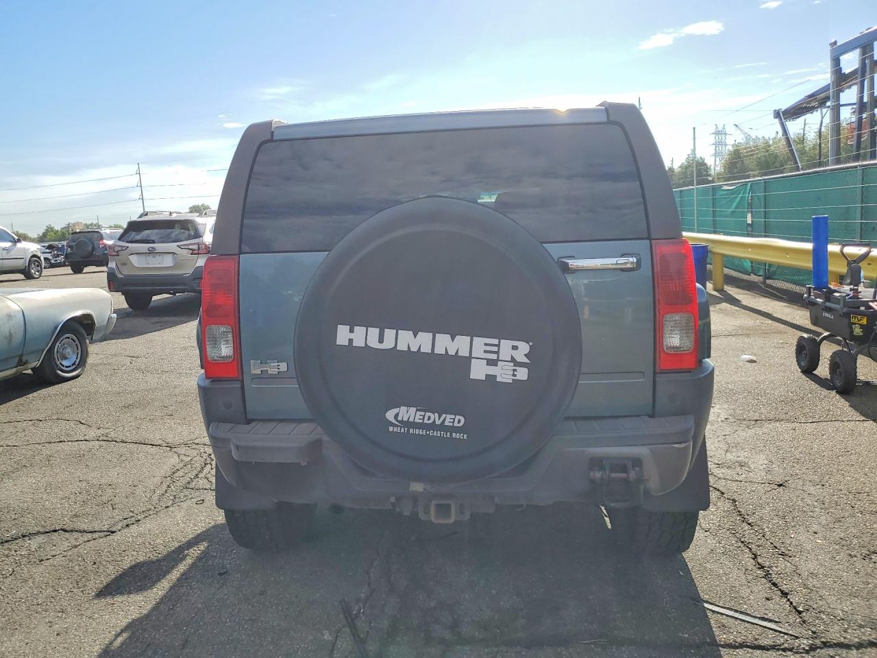 2006 Hummer H3 Teal vin: 5GTDN136568323584