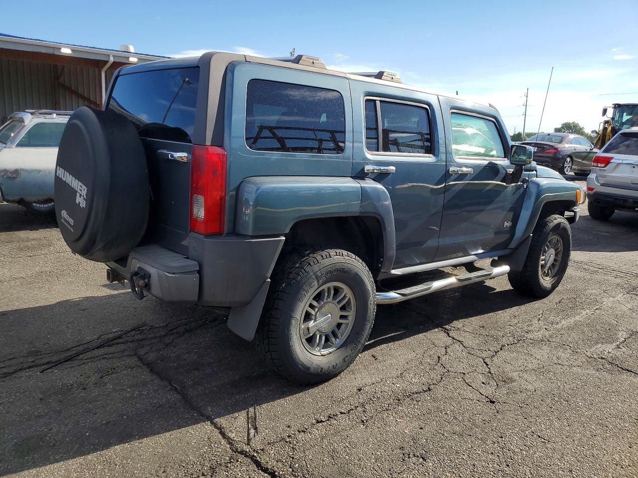 2006 Hummer H3 Teal vin: 5GTDN136568323584
