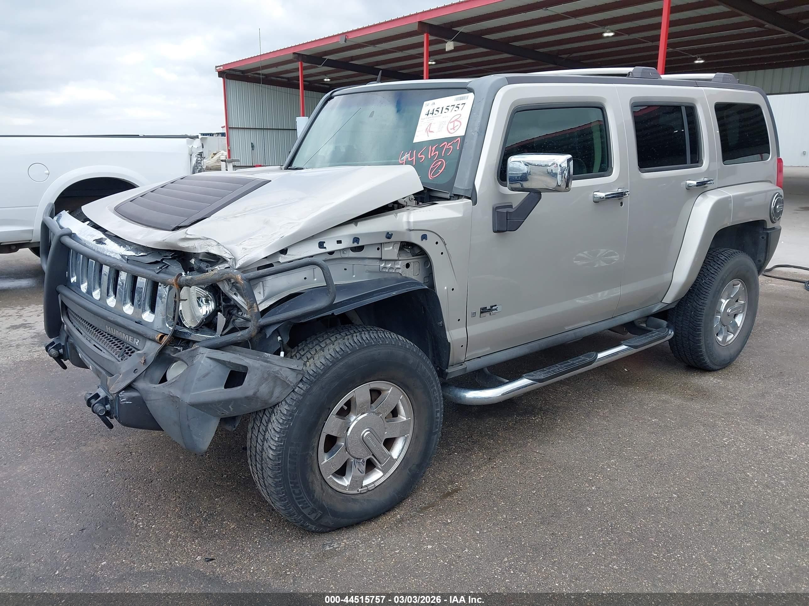 2006 Hummer H3 Suv   Бежевый vin: 5GTDN136668127220