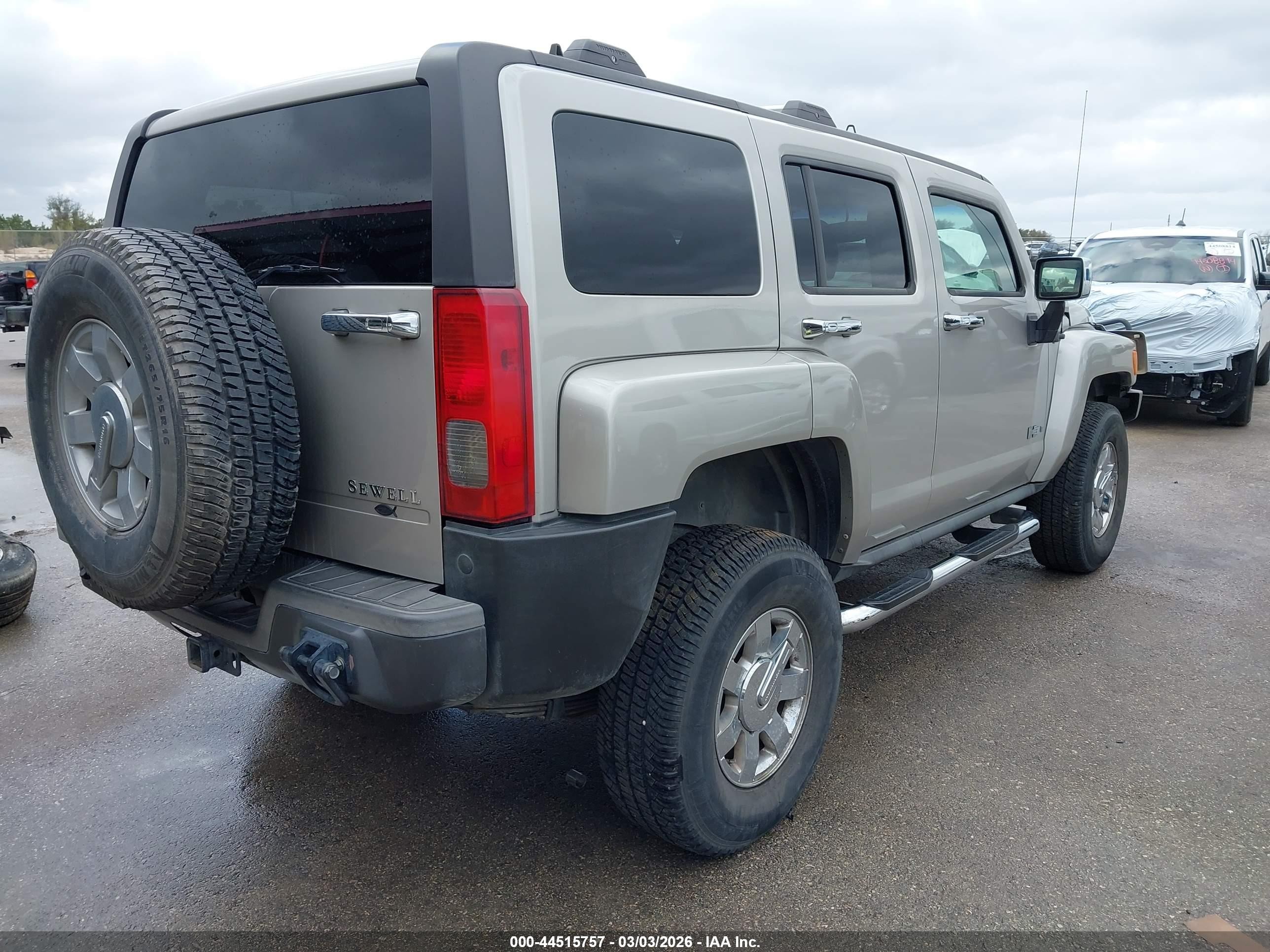 2006 Hummer H3 Suv   Бежевый vin: 5GTDN136668127220