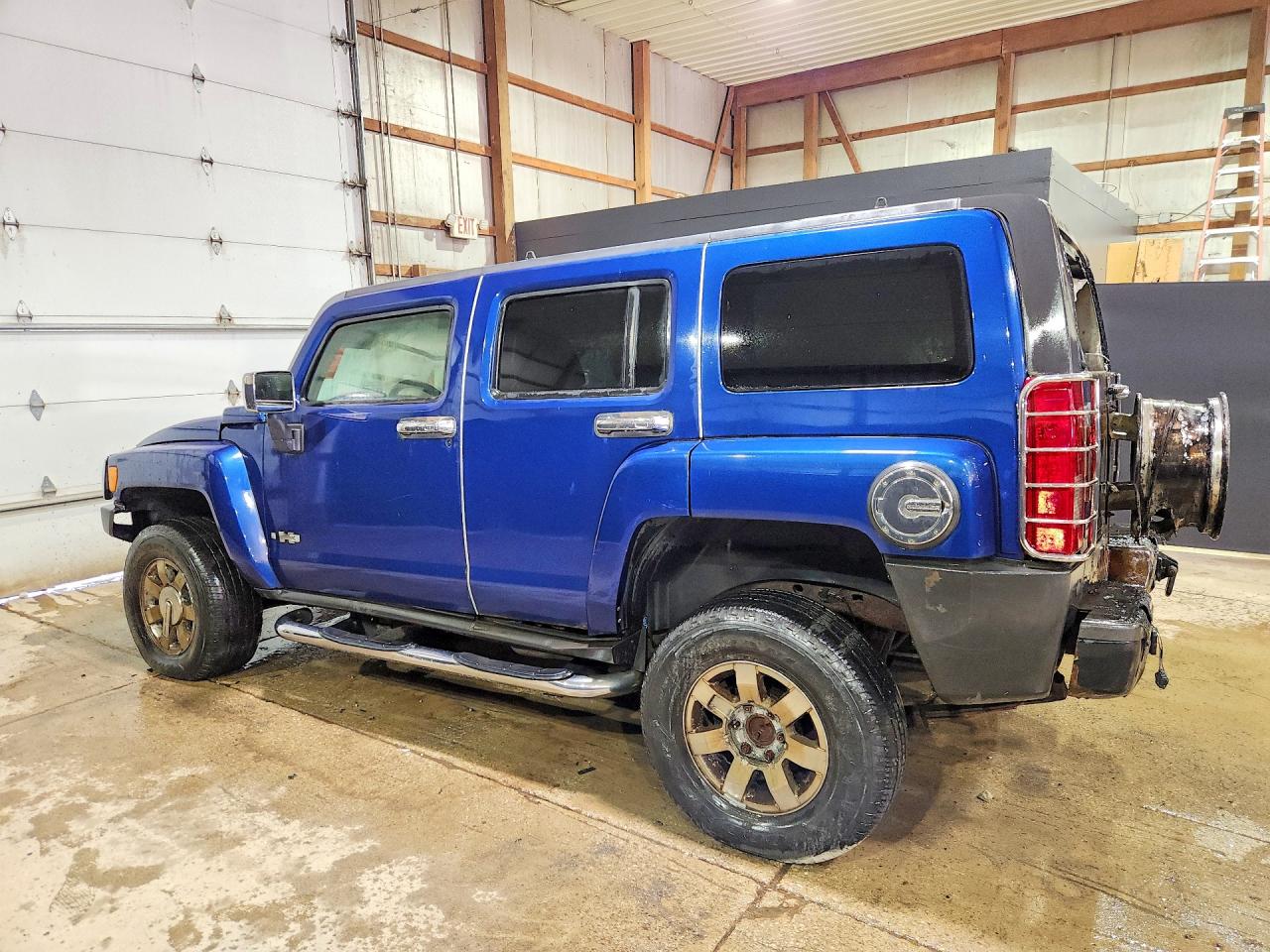 2006 Hummer H3 Blue vin: 5GTDN136668149492