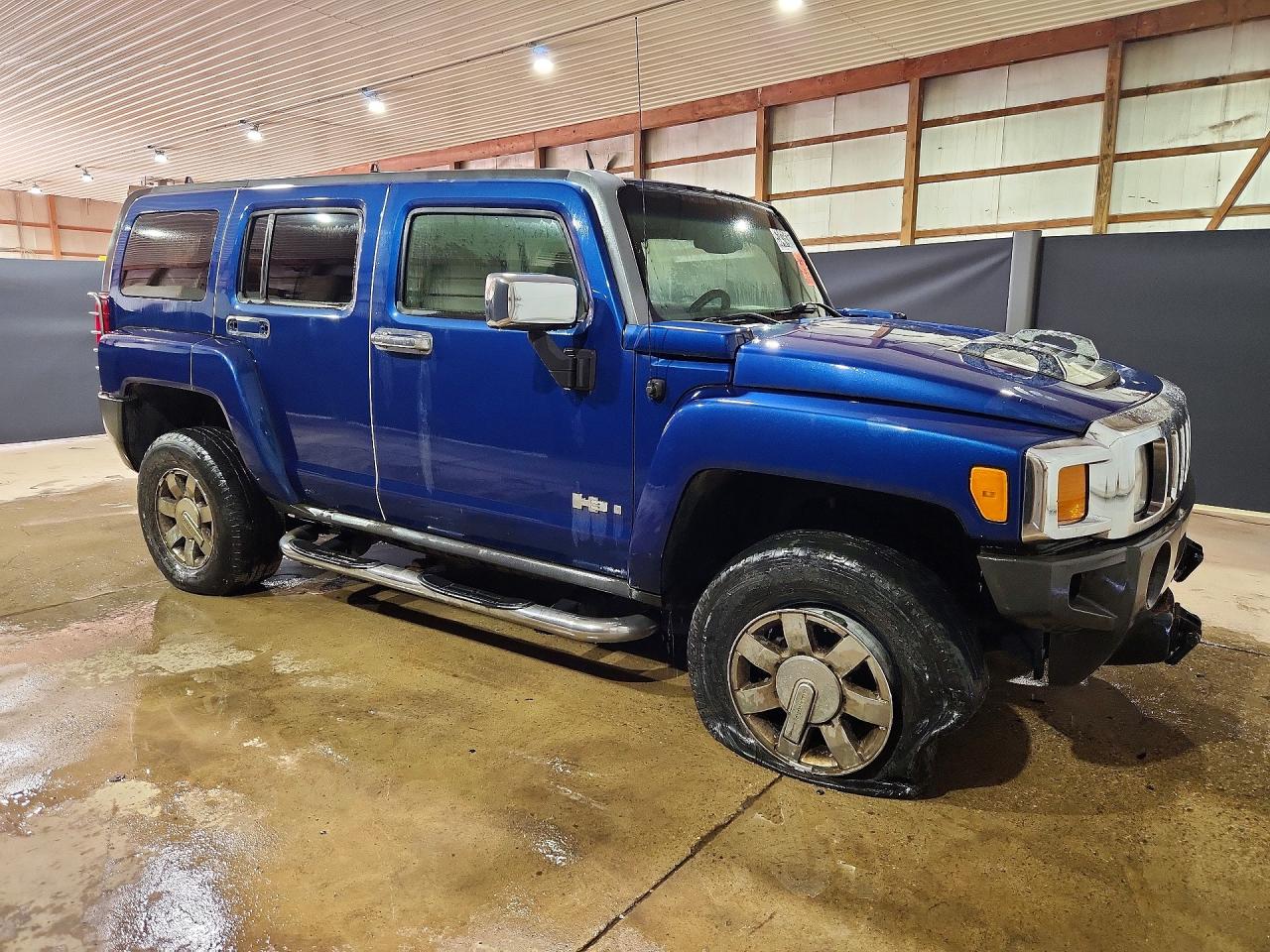 2006 Hummer H3 Blue vin: 5GTDN136668149492