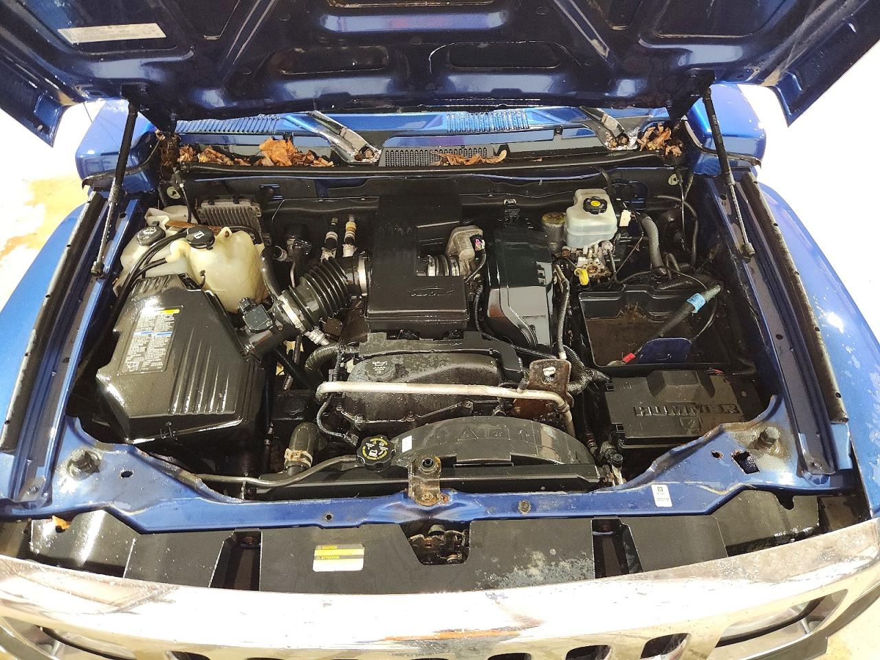 2006 Hummer H3 Blue vin: 5GTDN136668149492