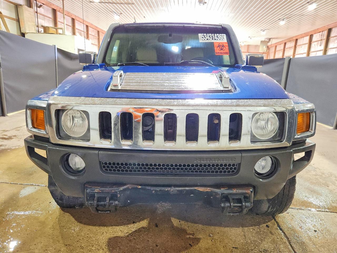 2006 Hummer H3 Blue vin: 5GTDN136668149492