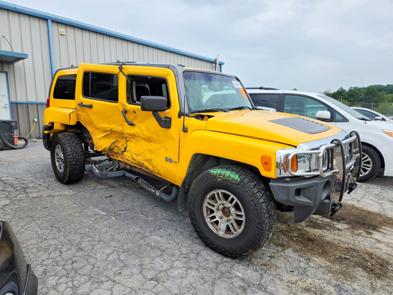 2006 Hummer H3 Желтый vin: 5GTDN136668204541