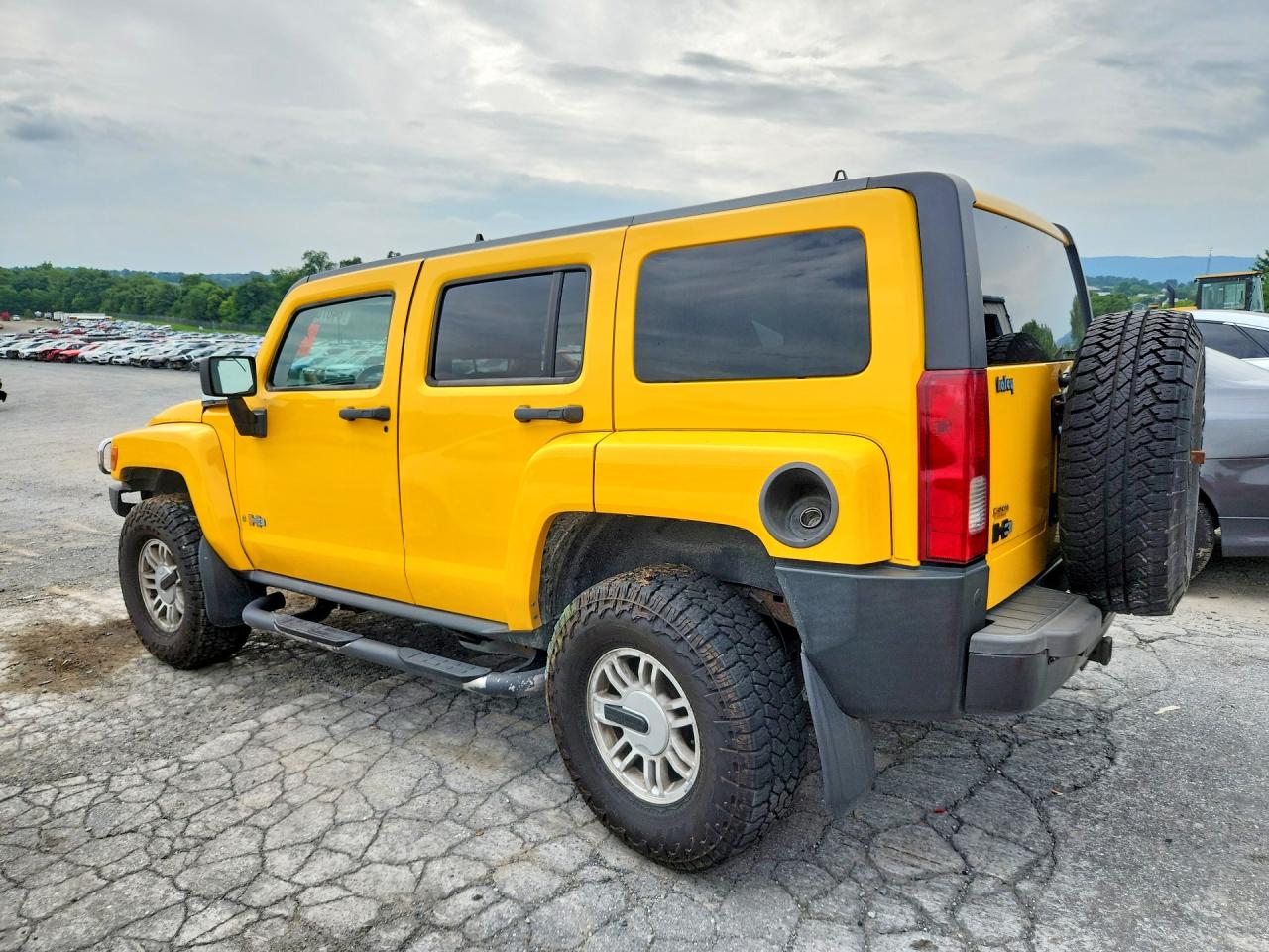2006 Hummer H3 Желтый vin: 5GTDN136668204541