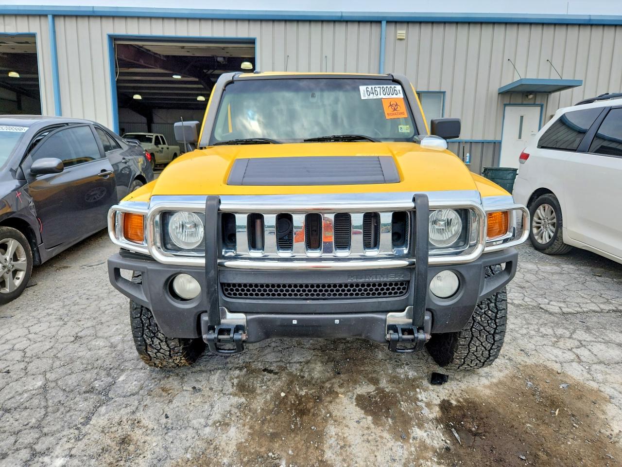 2006 Hummer H3 Желтый vin: 5GTDN136668204541