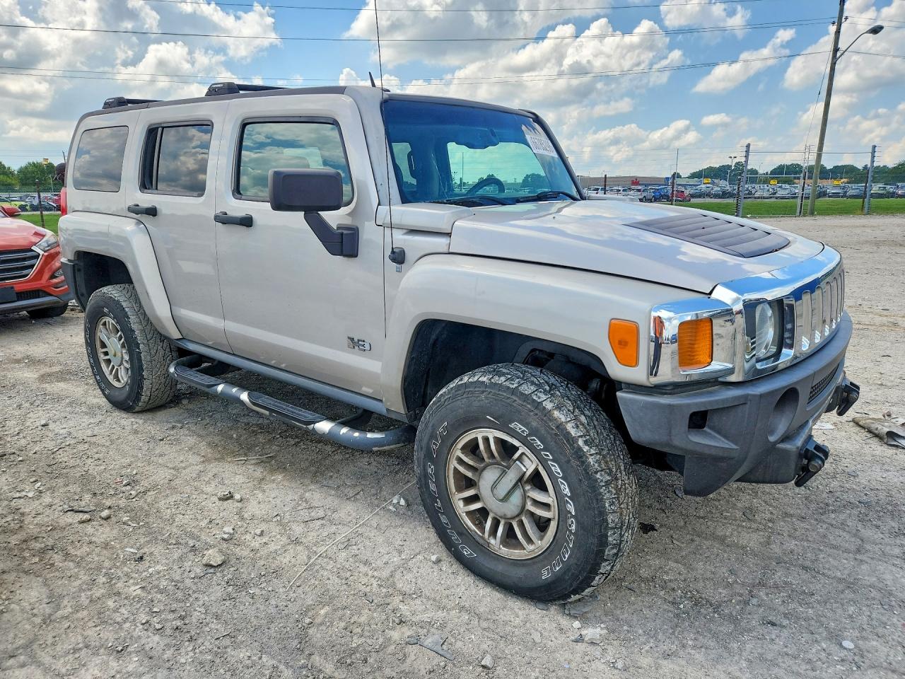 2006 Hummer H3 Gray vin: 5GTDN136668262407