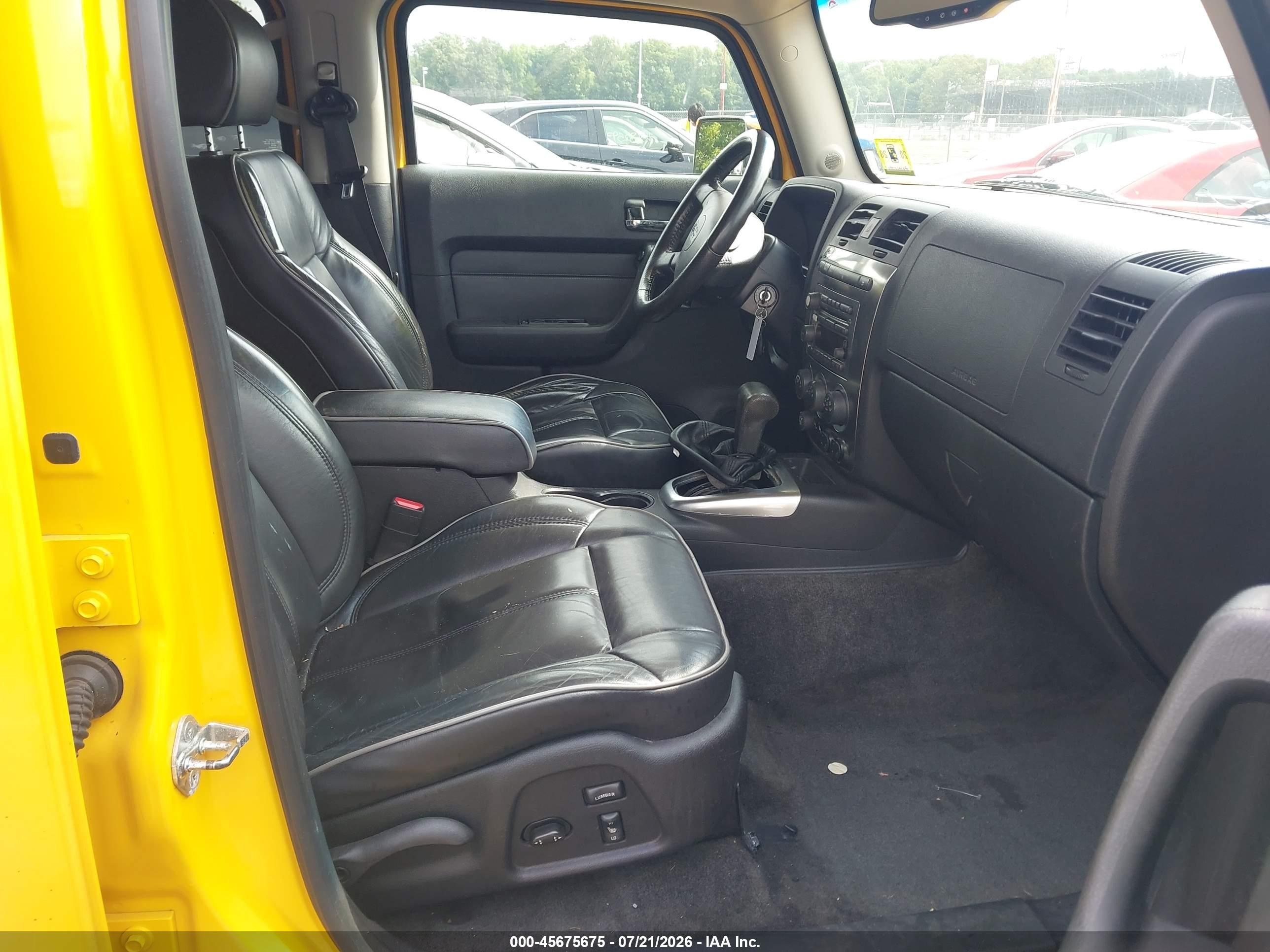2006 Hummer H3 Suv   Желтый vin: 5GTDN136668314635