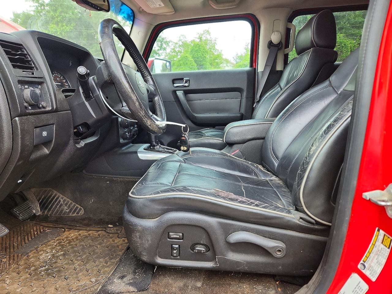 2006 Hummer H3 X Red vin: 5GTDN136768109938