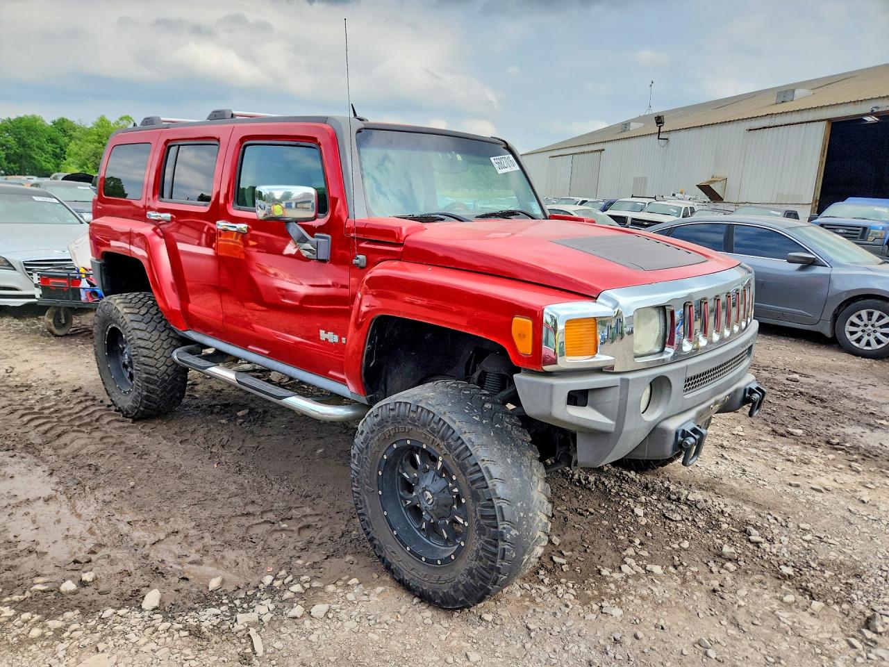 2006 Hummer H3 X Red vin: 5GTDN136768109938