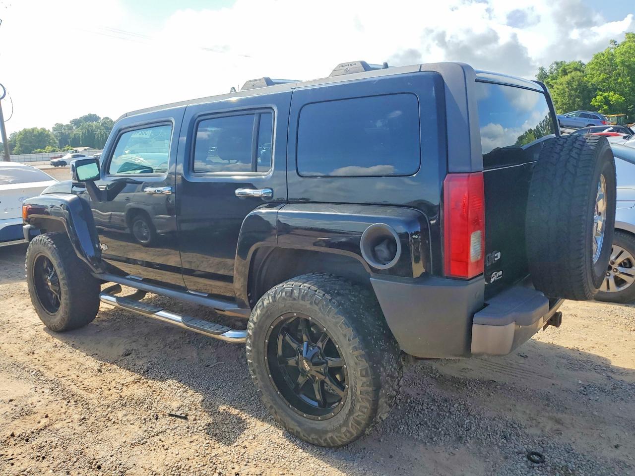 2006 Hummer H3 Black vin: 5GTDN136768178662