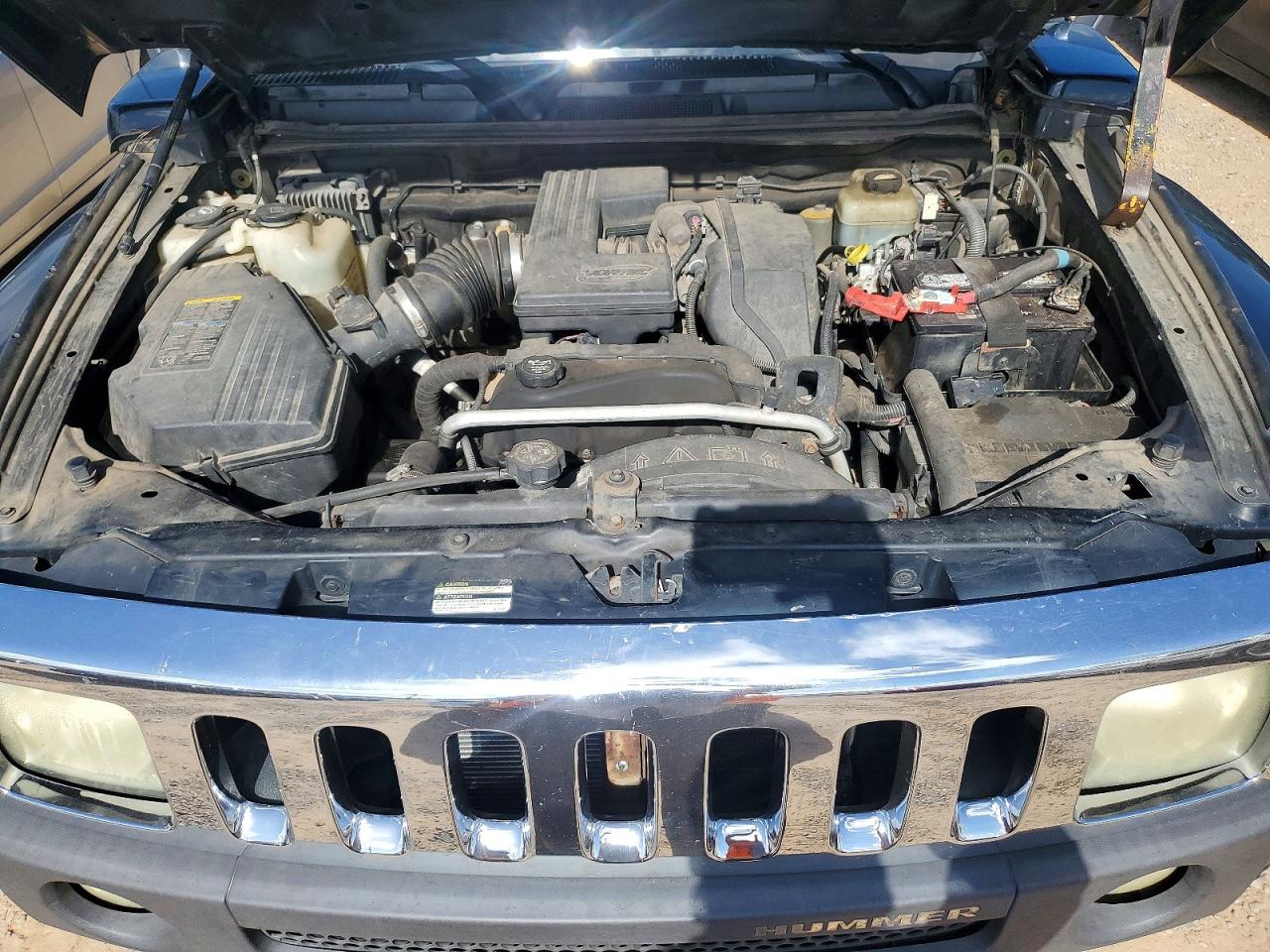 2006 Hummer H3 Black vin: 5GTDN136768178662