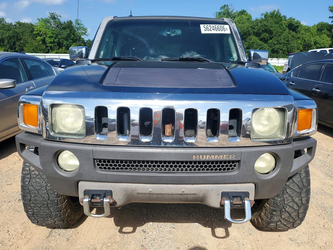 2006 Hummer H3 Black vin: 5GTDN136768178662
