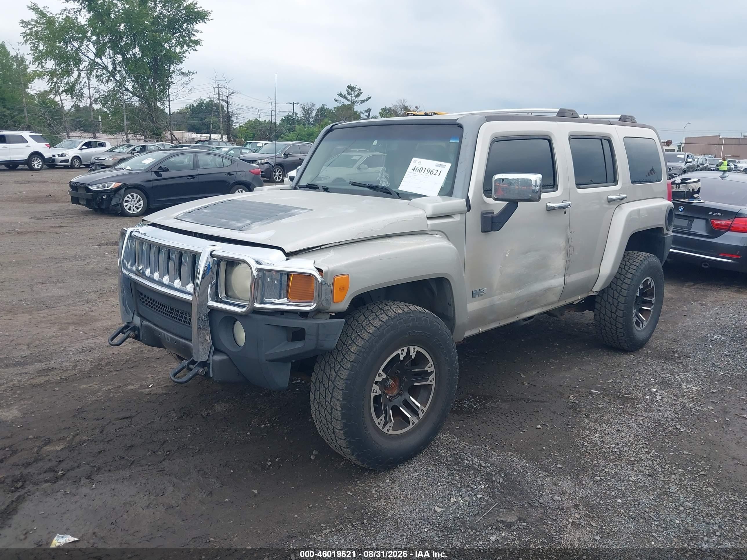 2006 Hummer H3 Suv   Beige vin: 5GTDN136768212616