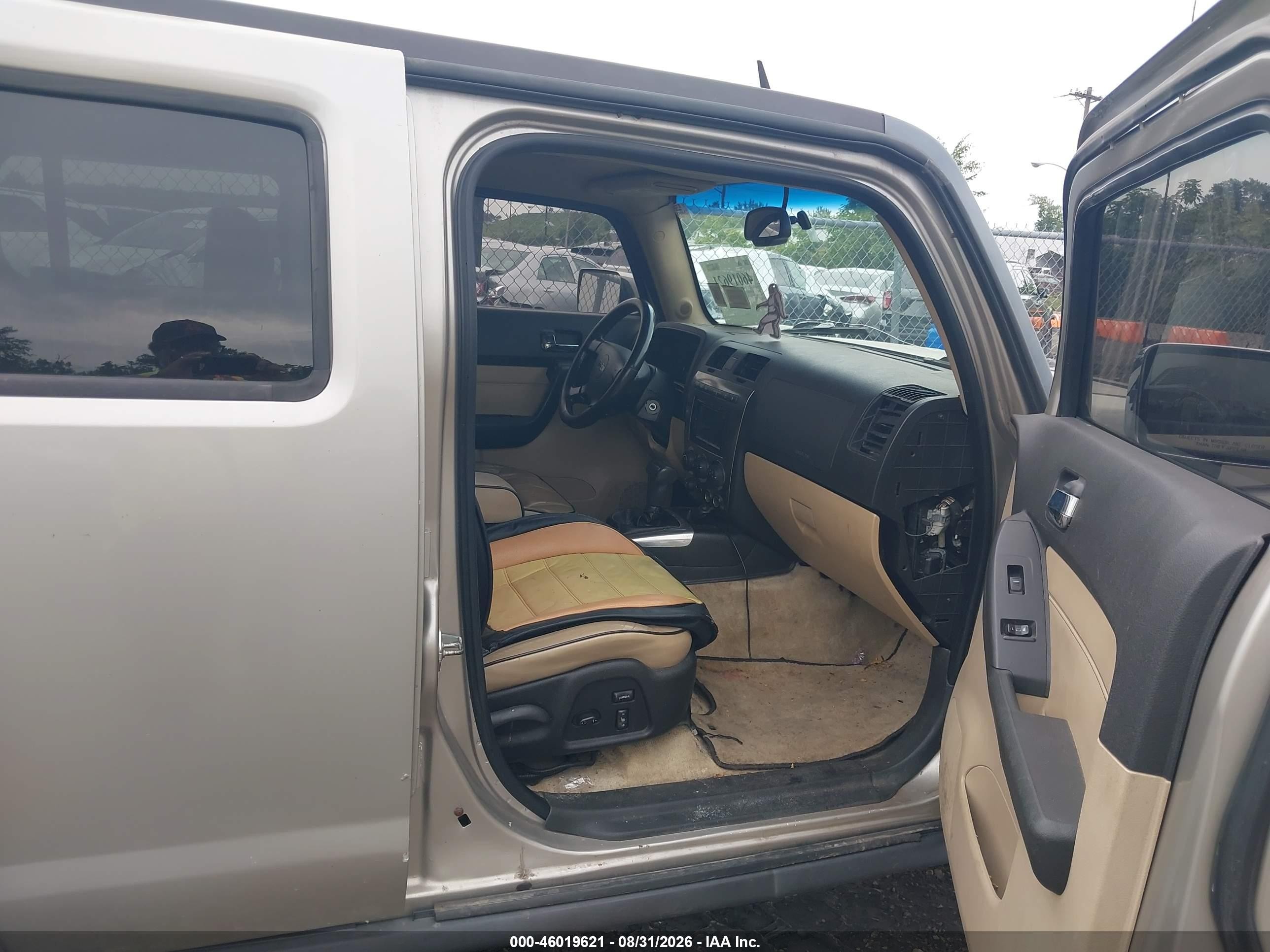 2006 Hummer H3 Suv   Beige vin: 5GTDN136768212616