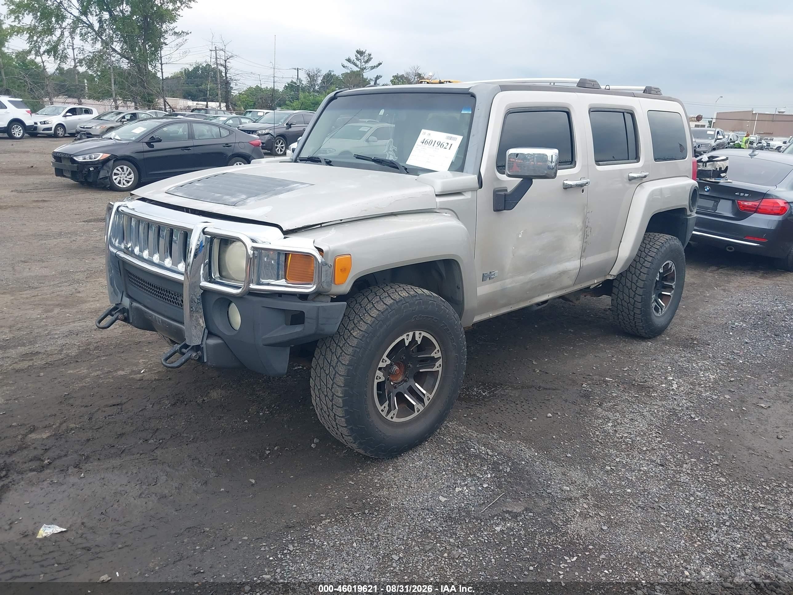 2006 Hummer H3 Suv   Beige vin: 5GTDN136768212616