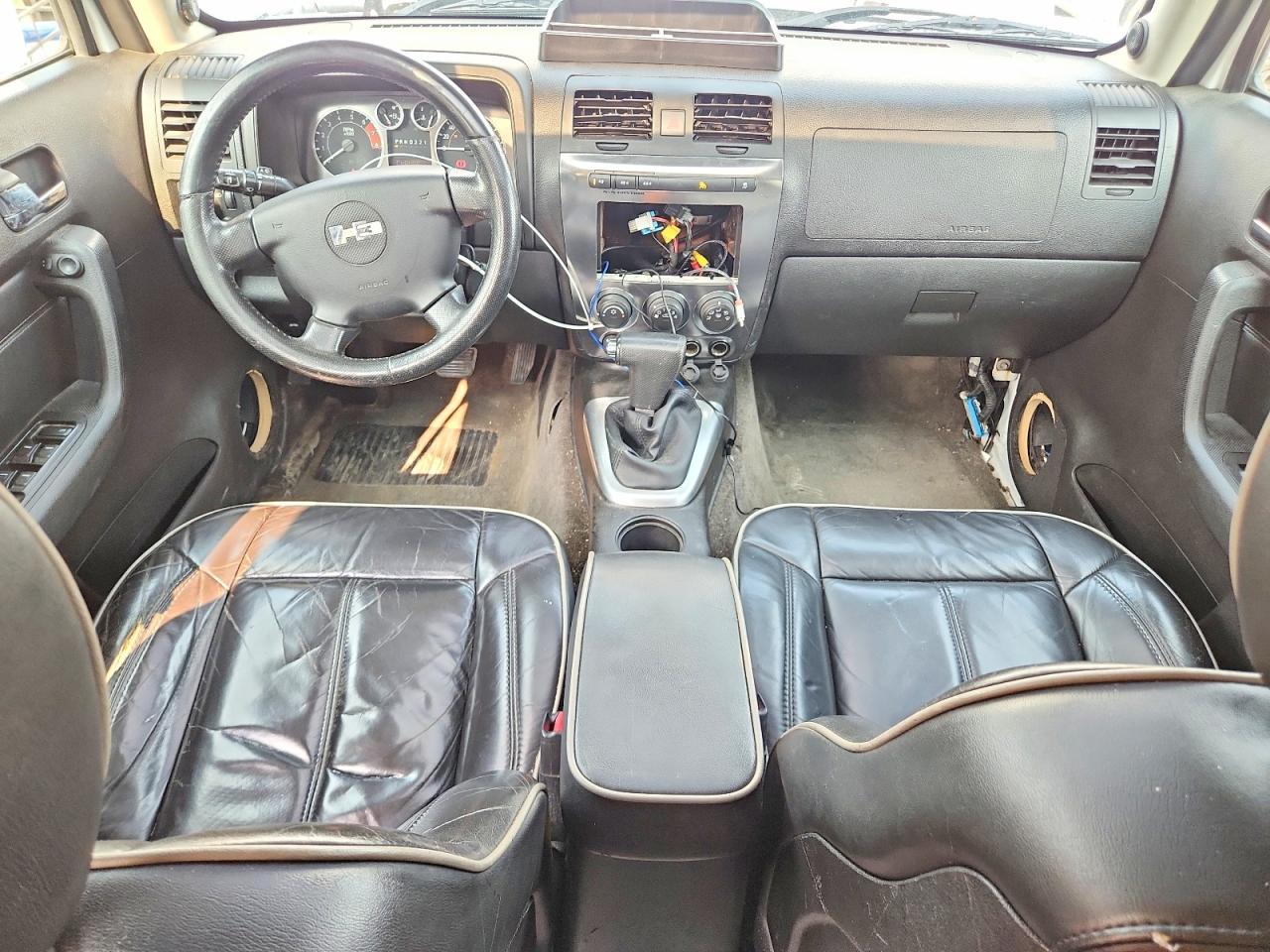 2006 Hummer H3 White vin: 5GTDN136768236172