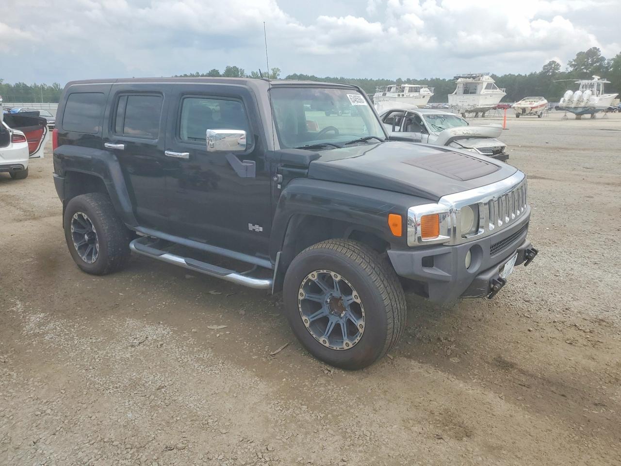 2006 Hummer H3 Black vin: 5GTDN136768309329