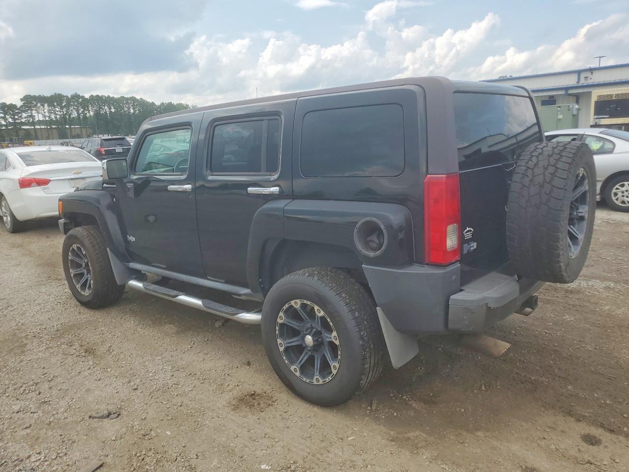 2006 Hummer H3 Black vin: 5GTDN136768309329