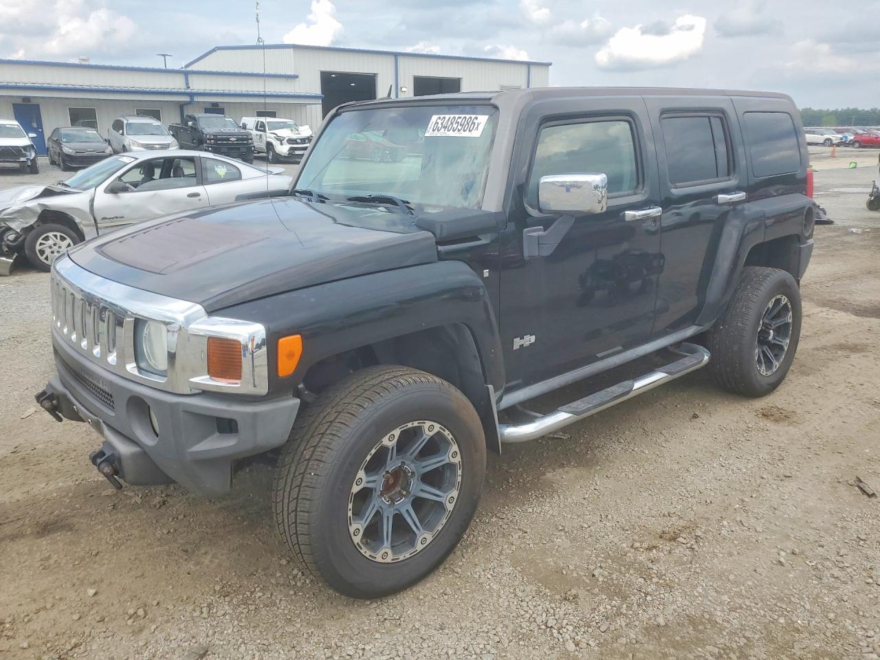 2006 Hummer H3 Black vin: 5GTDN136768309329