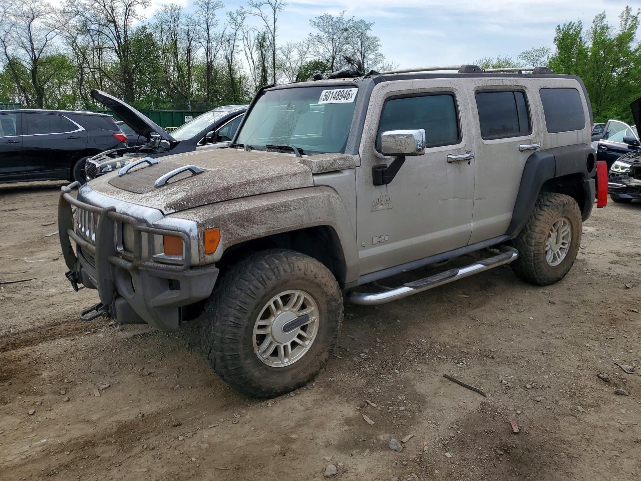 2006 Hummer H3 Beige vin: 5GTDN136868101685