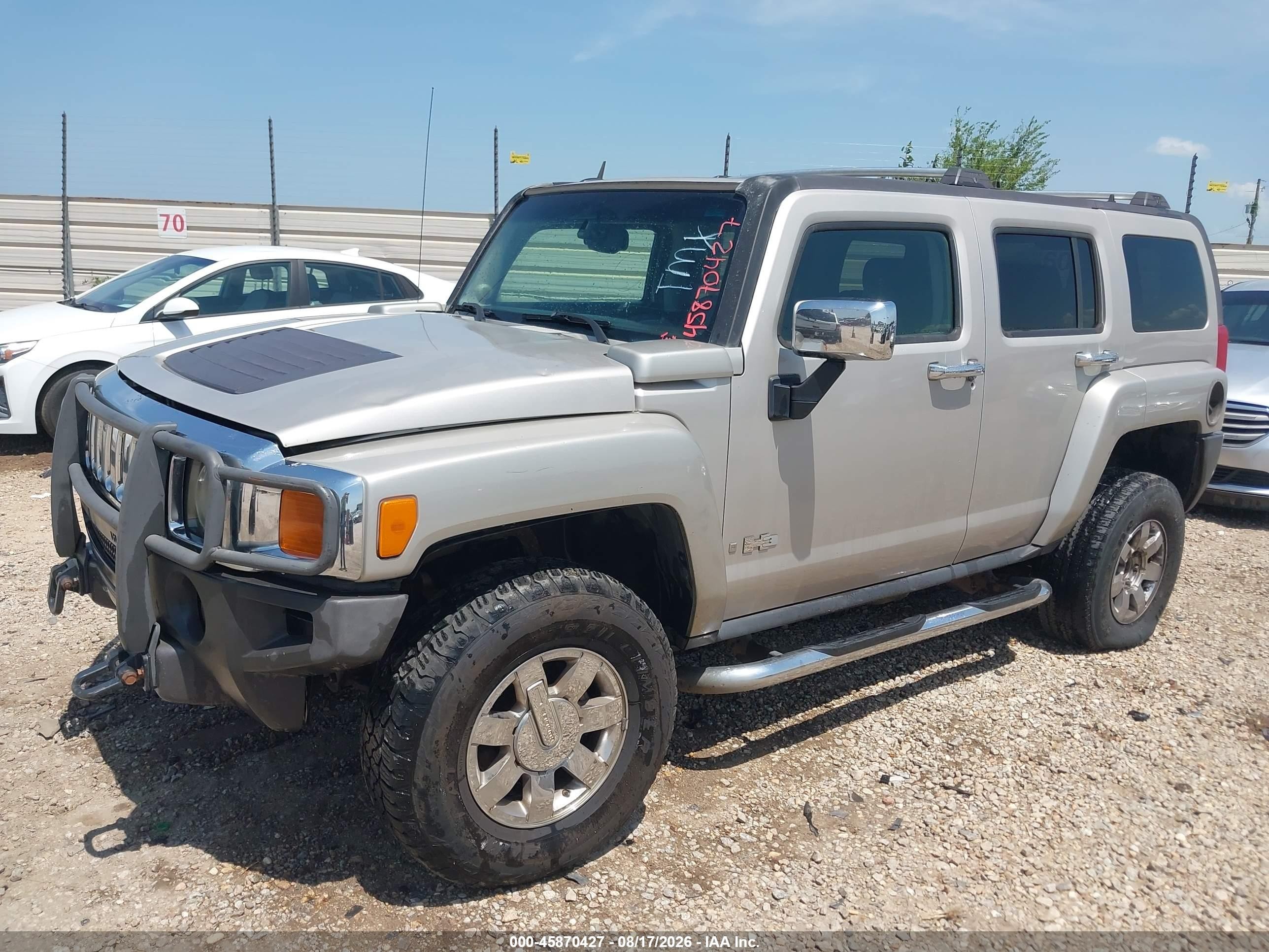 2006 Hummer H3 Suv   Silver vin: 5GTDN136868111486