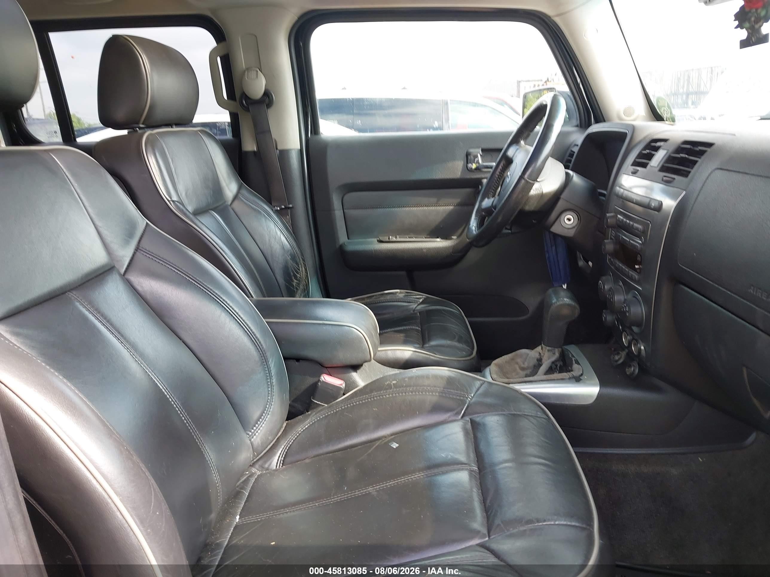 2006 Hummer H3 Suv   Black vin: 5GTDN136868123783