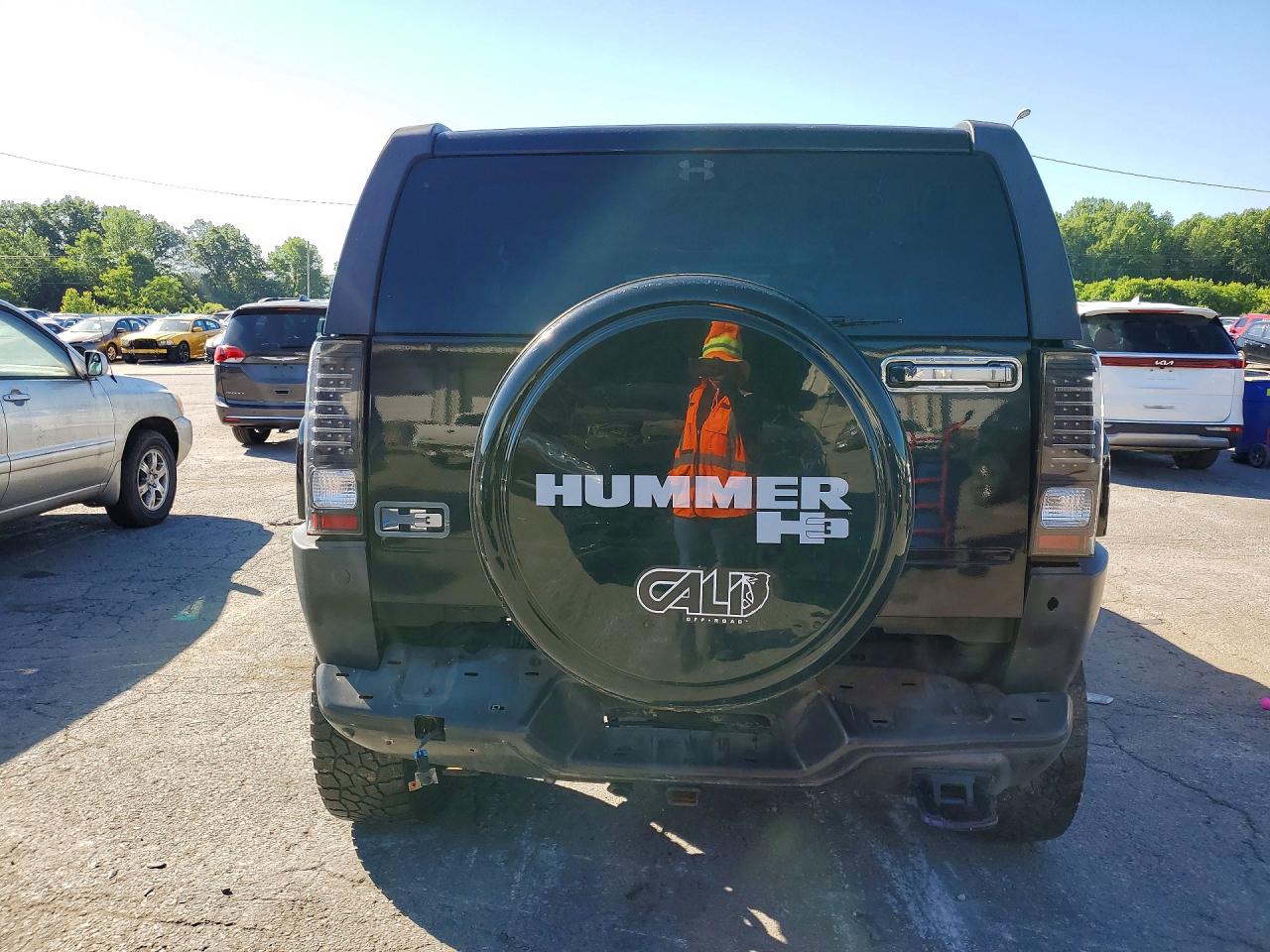 2006 Hummer H3 Black vin: 5GTDN136868131608